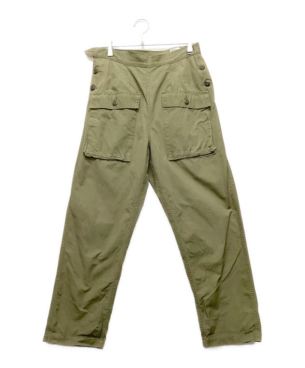 【最終値下げ】orSlow オリーブグリーン ベイカーパンツXS orSlow(オアスロウ)MEN'S US ARMY FATIGUE(ファティーグパンツ