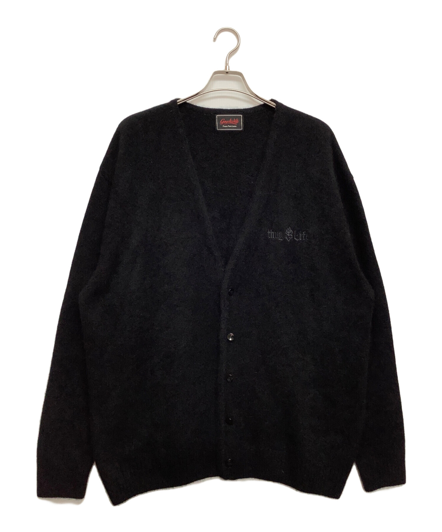 ギャングスタービル ブラック カーディガン 【公式通販】
