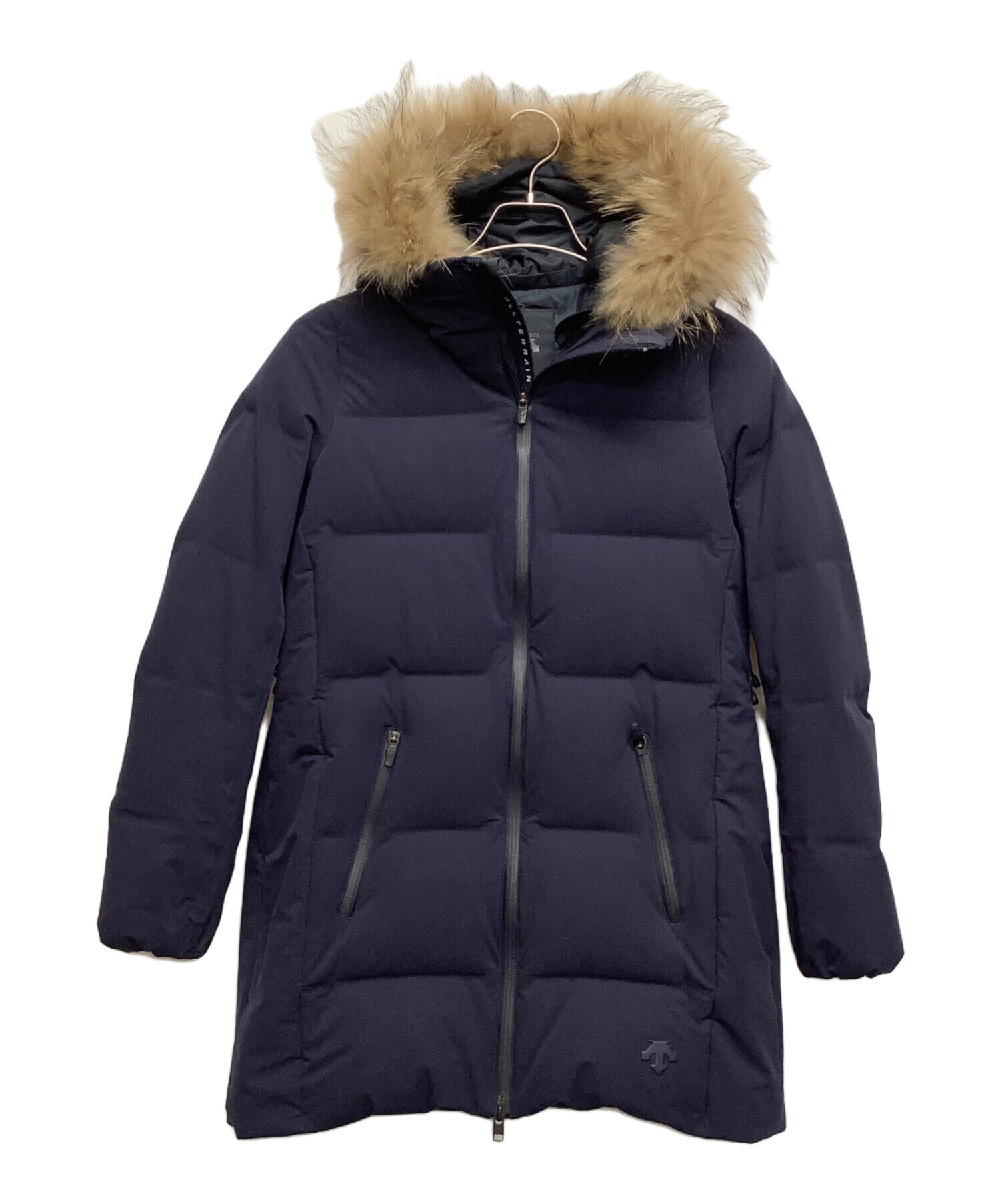 中古・古着通販】DESCENTE (デサント) ダウンジャケット ネイビー