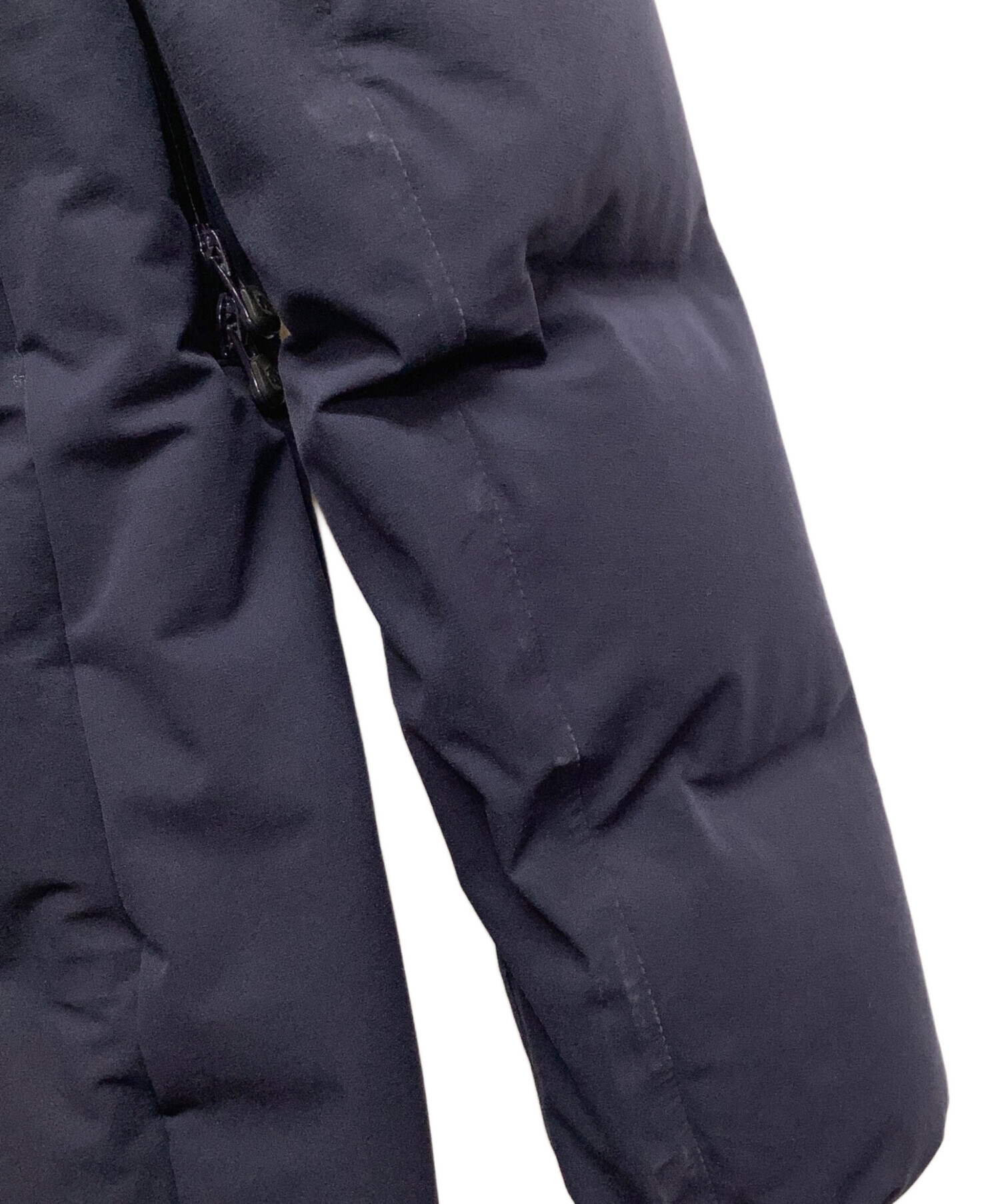 中古・古着通販】DESCENTE (デサント) ダウンジャケット ネイビー