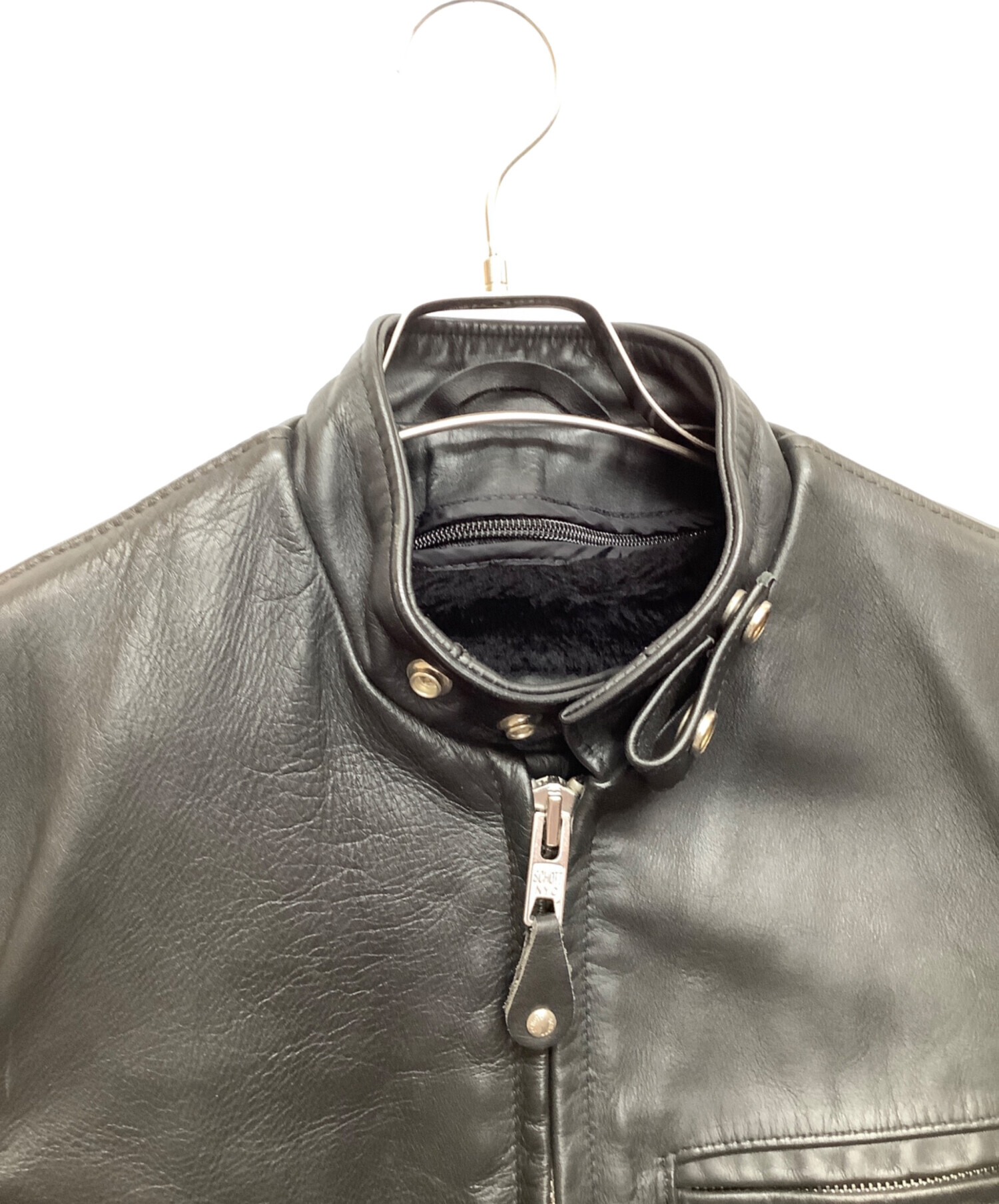 中古・古着通販】Schott (ショット) シングルライダースジャケット