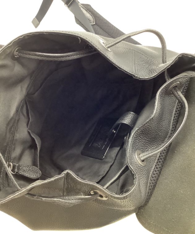 中古・古着通販】COACH (コーチ) レザーリュック ブラック｜ブランド