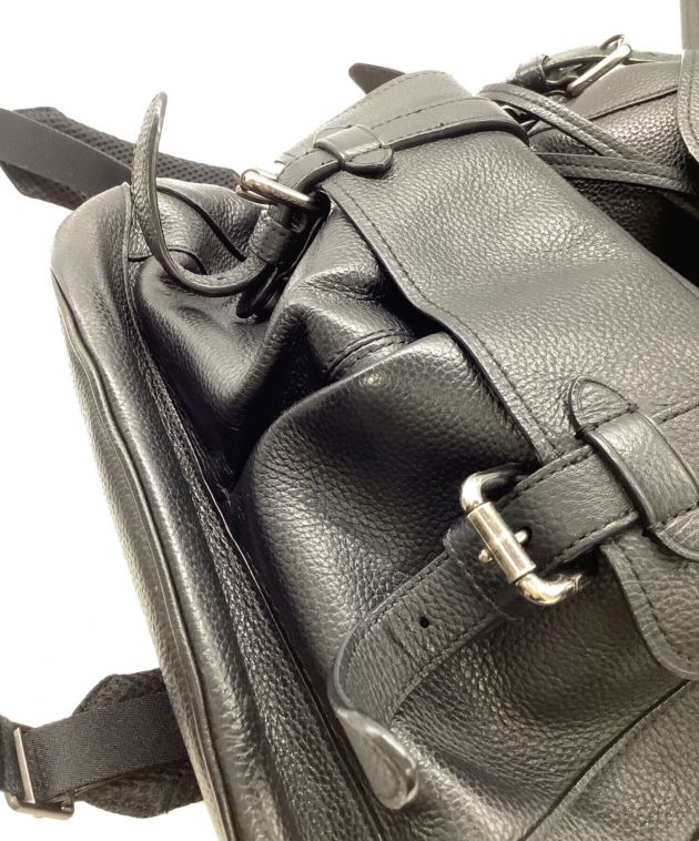 【未使用品】coachバックパック 中古・古着通販】COACH (コーチ) レザーリュック ブラック