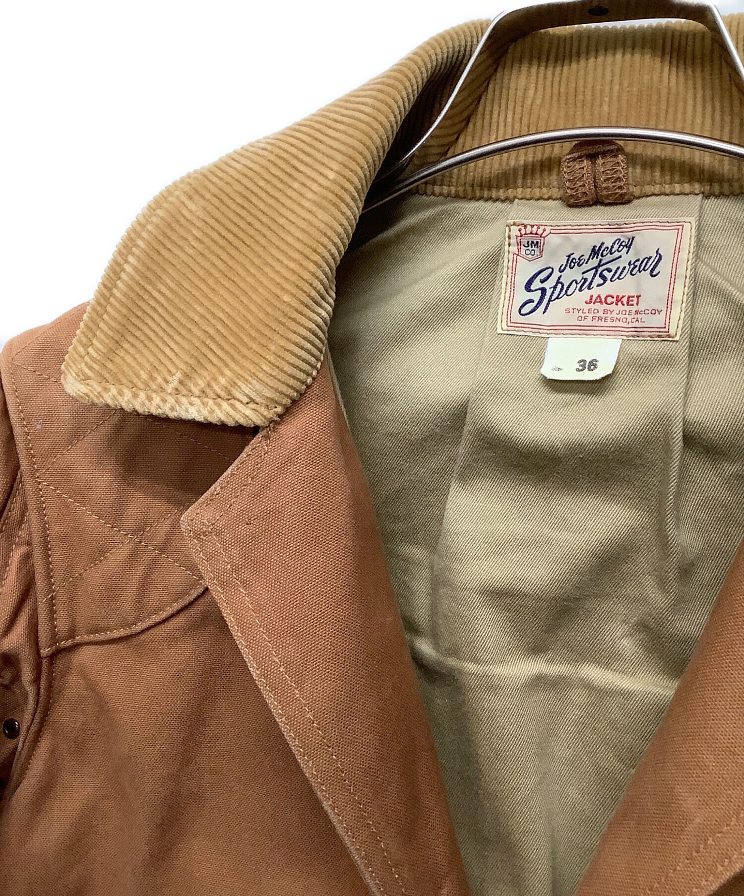 中古・古着通販】Joe McCOY (ジョーマッコイ) カバーオール ベージュ