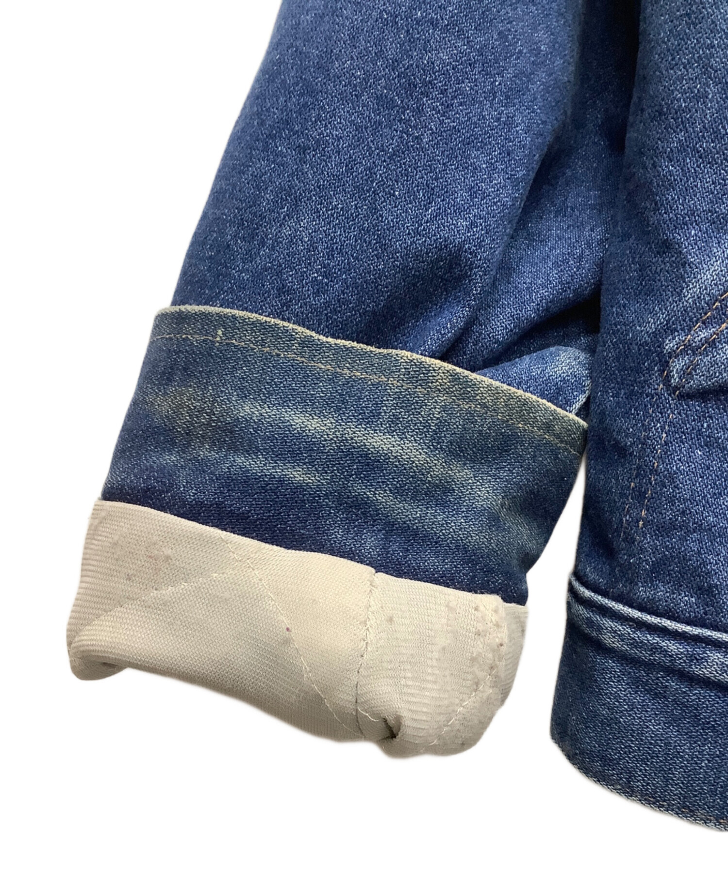 中古・古着通販】Wrangler (ラングラー) デニムジャケット ブルー
