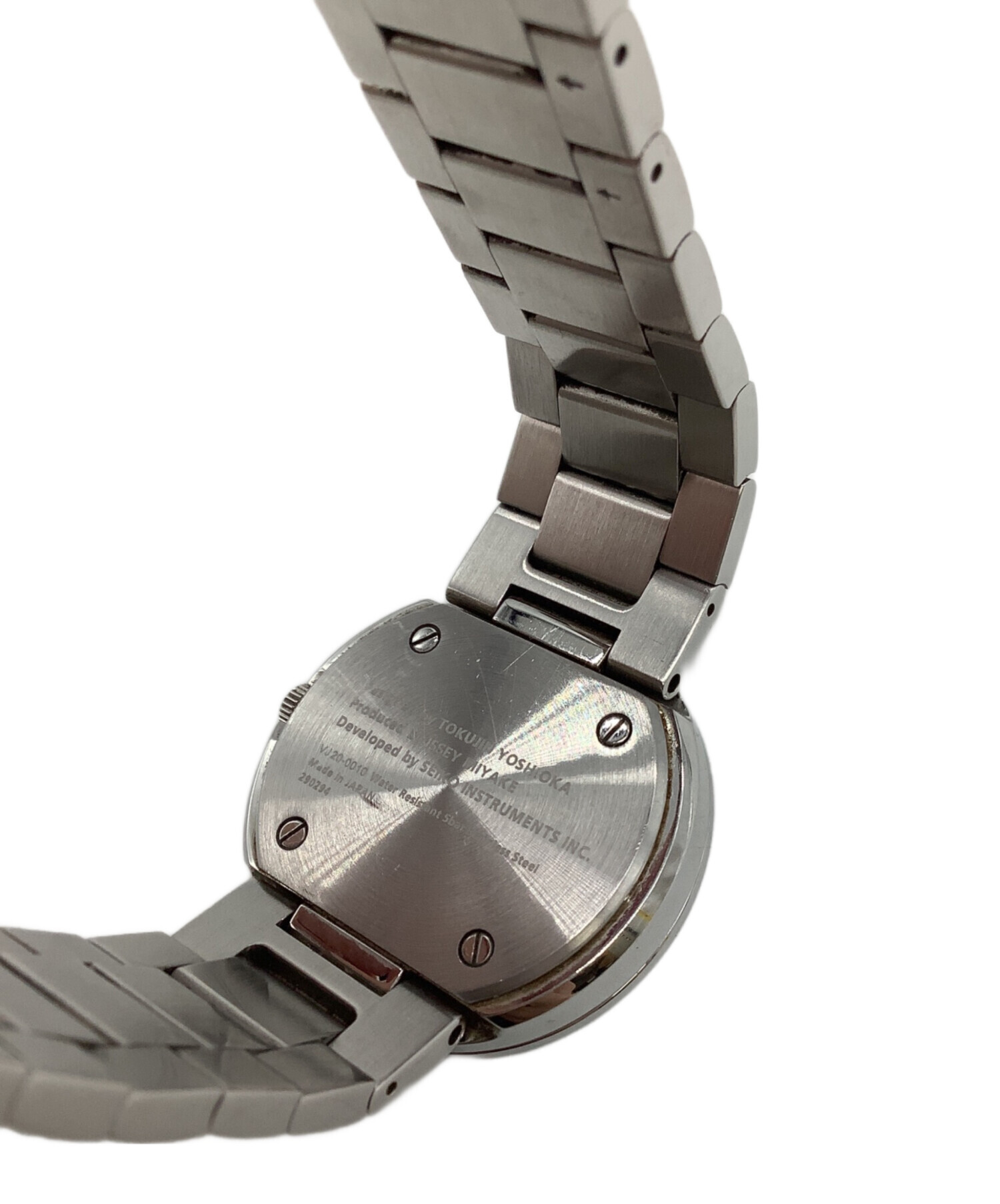 ま*様 イッセイミヤケ　ISSEY MIYAKE 腕時計　シルバー 中古・古着通販】ISSEY MIYAKE (イッセイミヤケ) TOリストウォッチ