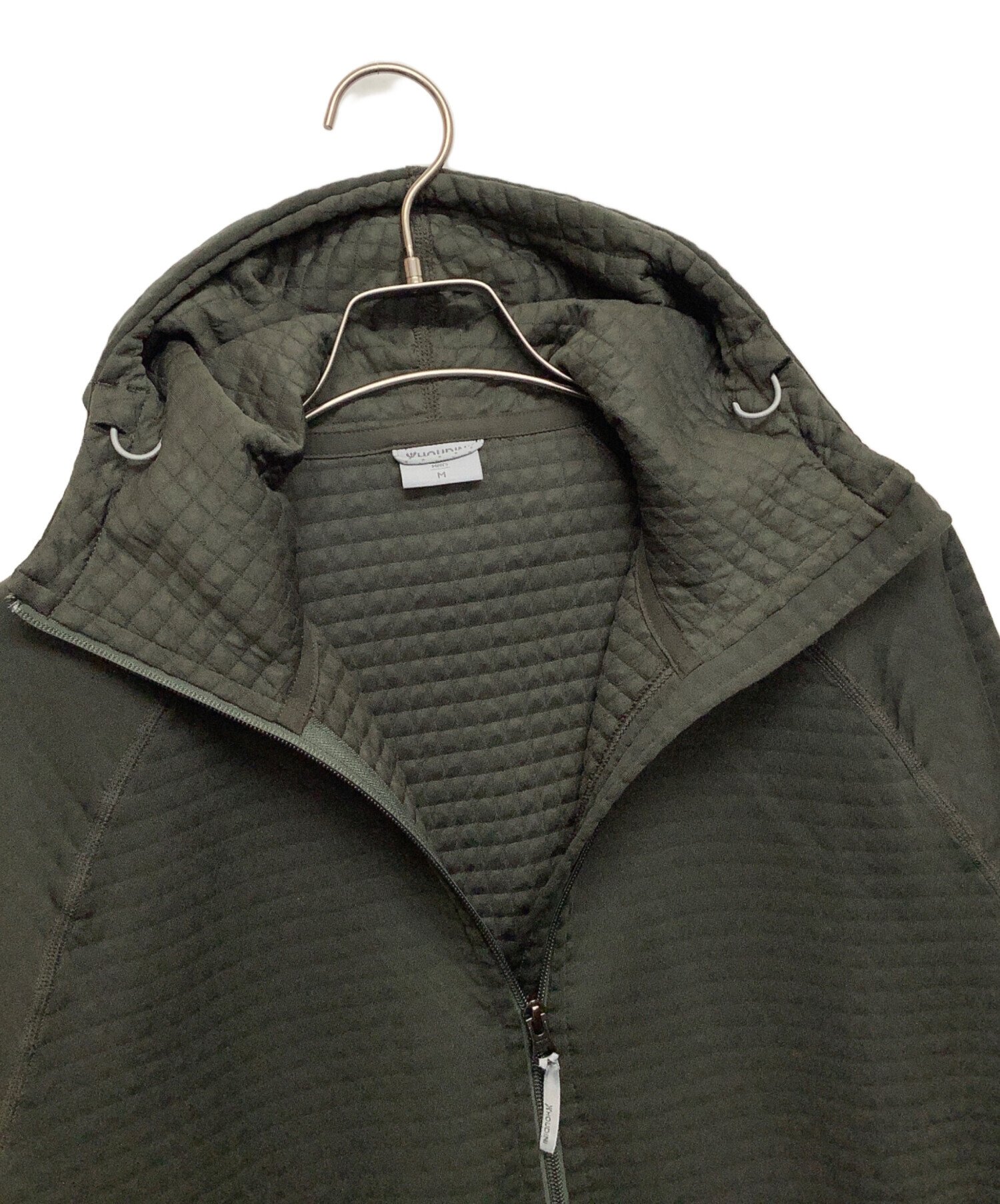 中古・古着通販】HOUDINI (フーディニ) ジップパーカー カーキ サイズ