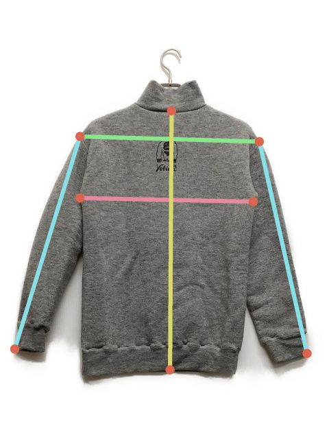 中古・古着通販】YETINA (イエティナ) スナッププルオーバー グレー