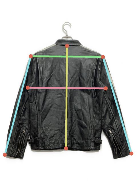 中古・古着通販】Schott (ショット) シングルライダースジャケット