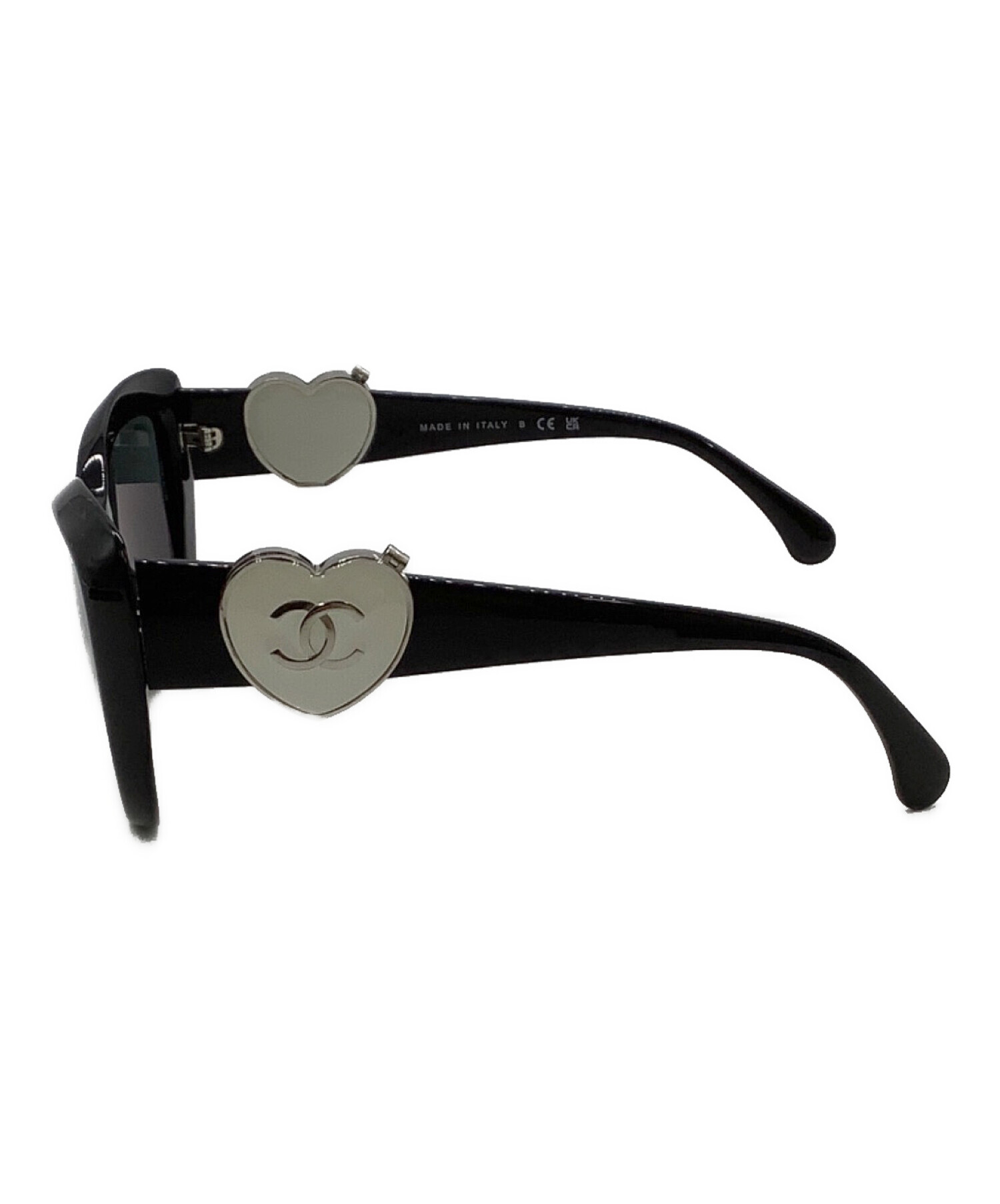 CHANEL ブラック サングラス　未使用に近い 中古・古着通販】CHANEL (シャネル) サングラス ブラック