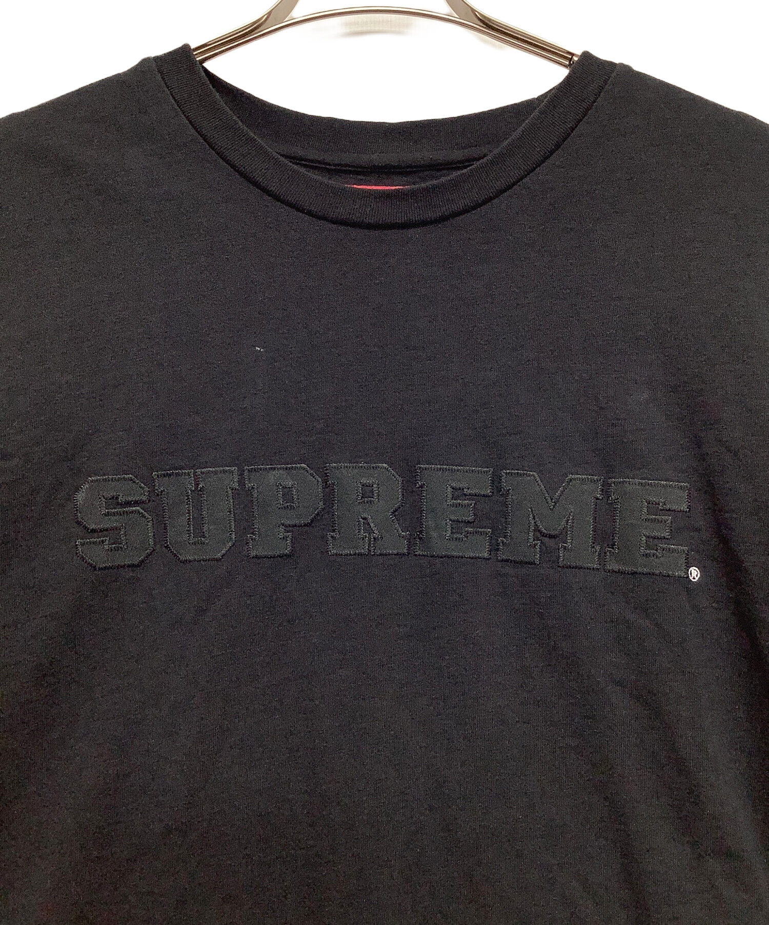 中古・古着通販】SUPREME (シュプリーム) 半袖カットソー ブラック 