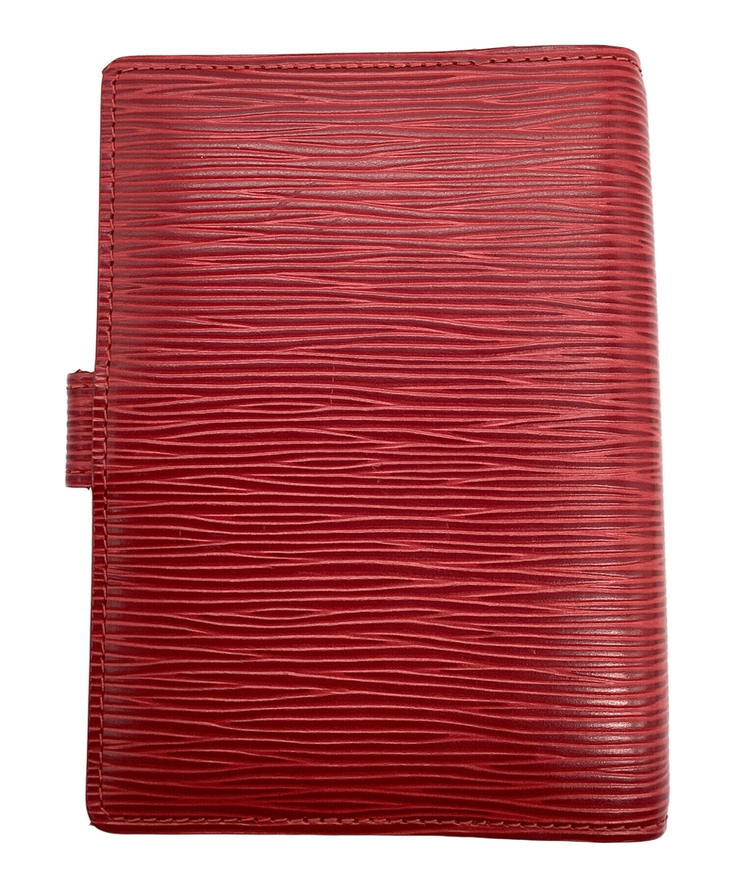 【中古】LOUIS VUITTON ルイ・ヴィトン　エピ　アジェンダPM　カシス 手帳カバー / R2005K / 6穴 / 本物保証 LOUIS VUITTON 」ルイヴィトン)アジェンダPM 手帳エピ ブルー