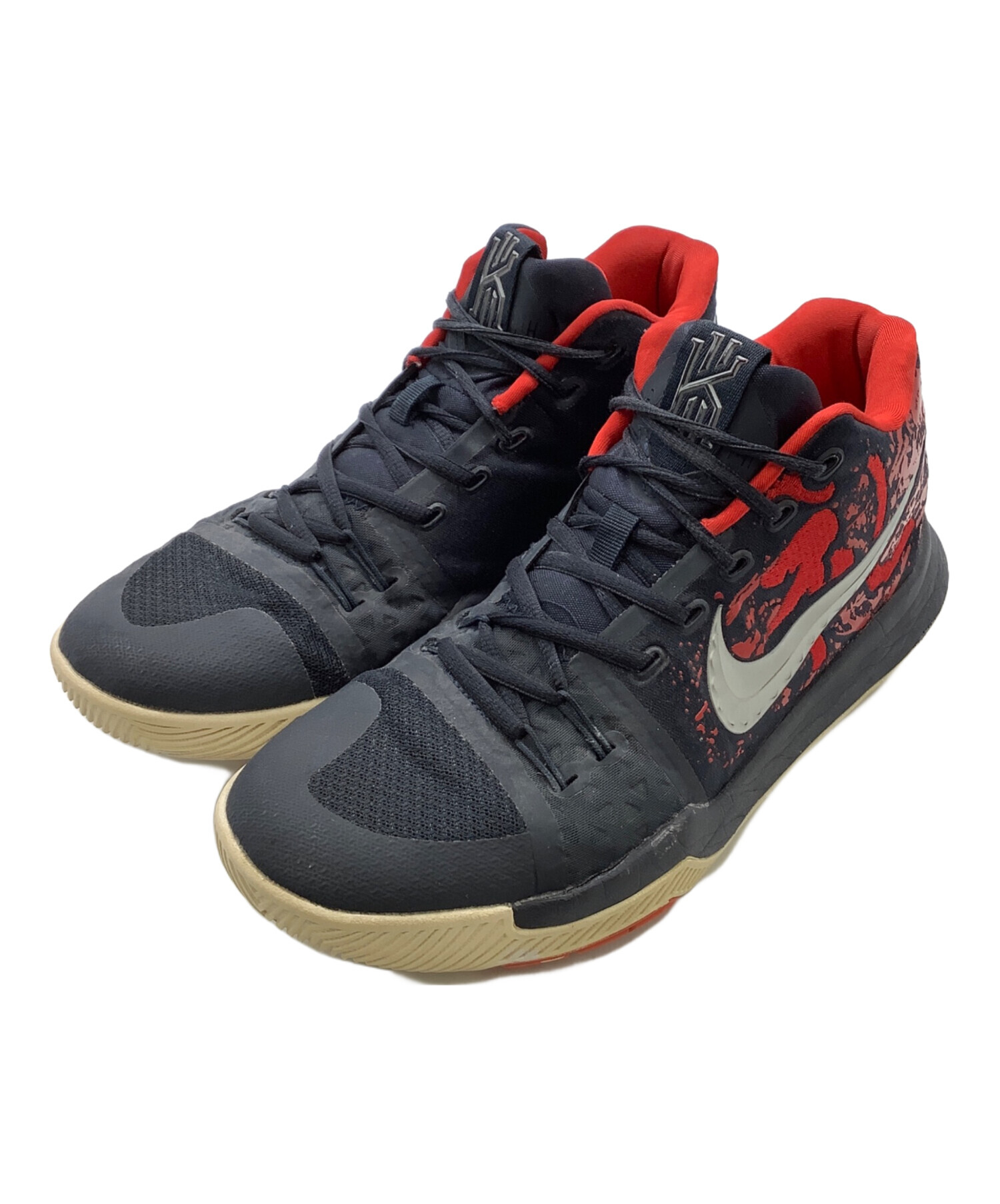 中古・古着通販】NIKE (ナイキ) バスケットボールシューズ ネイビー 