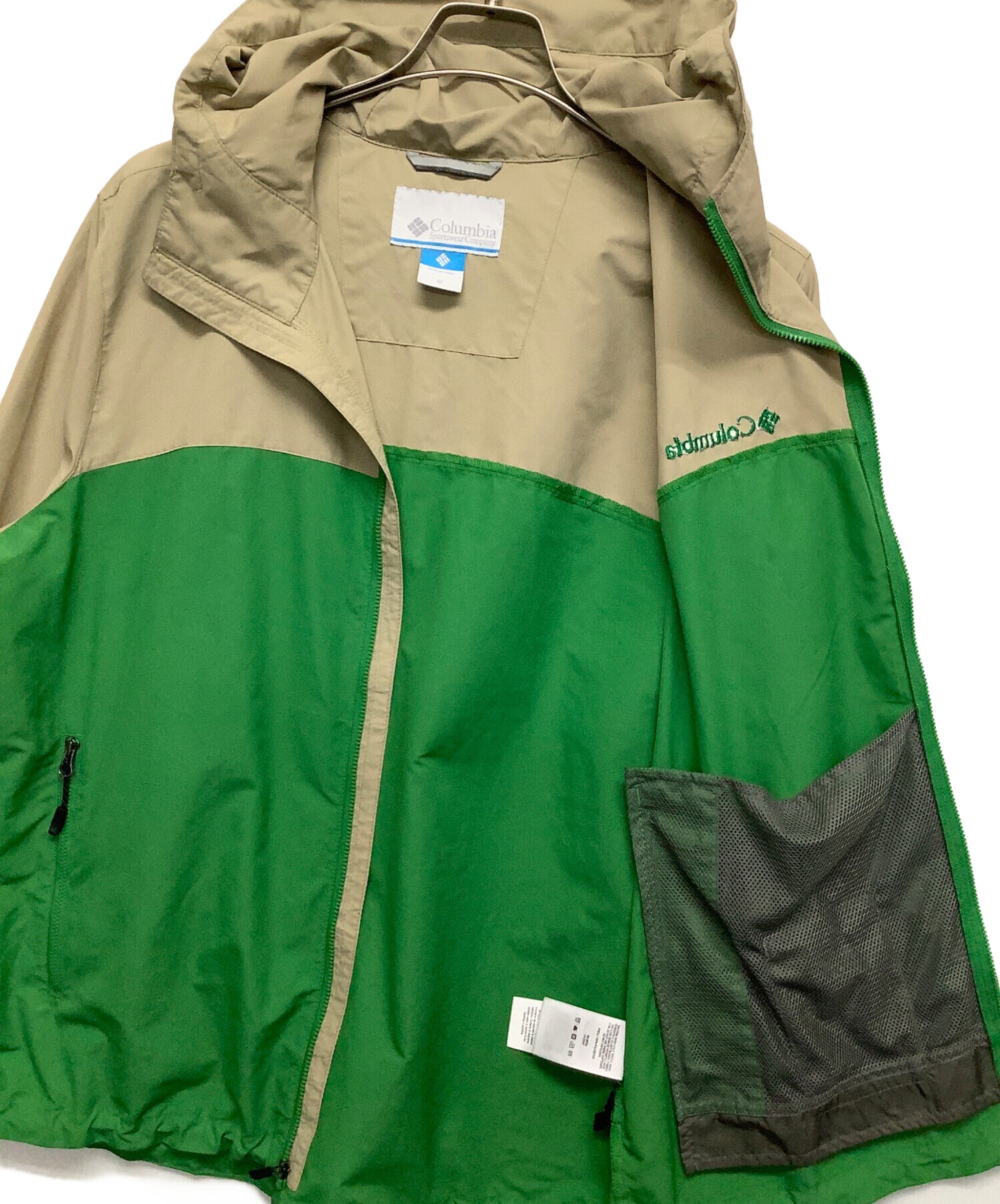 中古・古着通販】Columbia (コロンビア) マウンテンパーカー グリーン