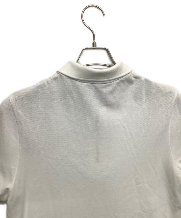 中古・古着通販】MONCLER (モンクレール) ポロシャツ ホワイト サイズ
