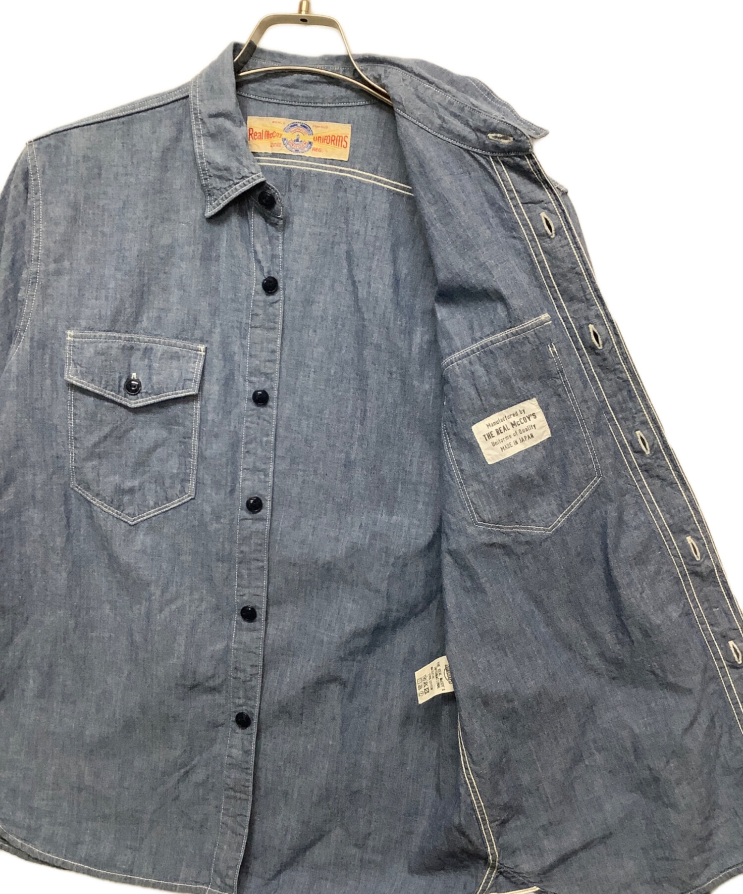 中古・古着通販】THE REAL McCOY'S (ザ・リアルマッコイズ) 長袖シャツ