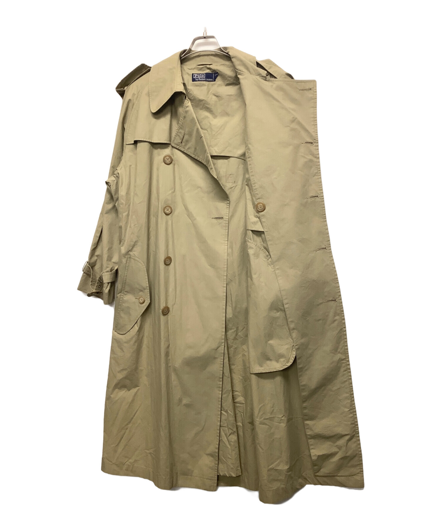 美品 RALPH LAUREN トレンチコート マキシ丈 vintage 古着 CHAPS RALPH LAURENトレンチコートマキシ丈vintage