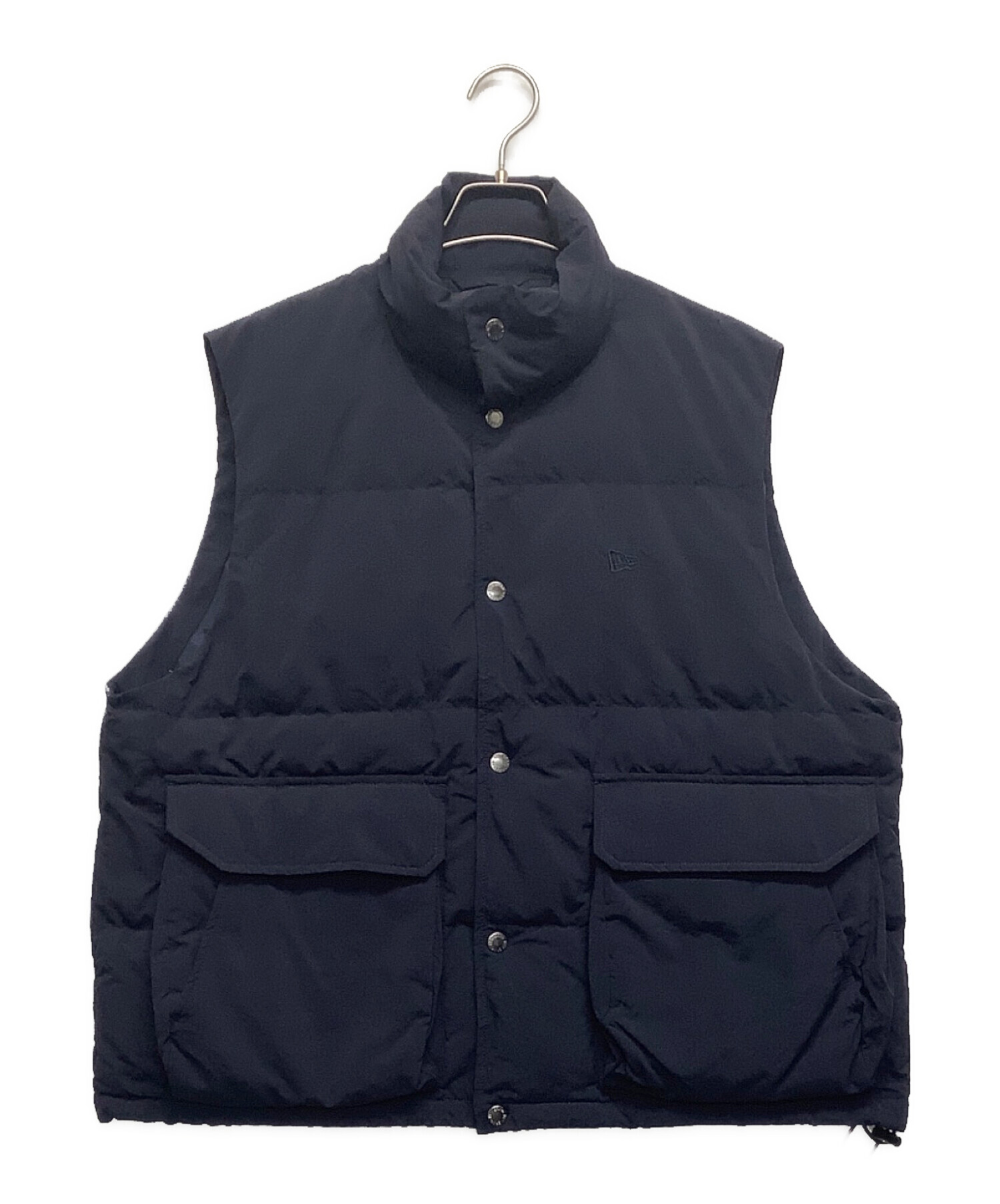 中古・古着通販】New Era (ニューエラ) ナイロンパフベスト ネイビー 