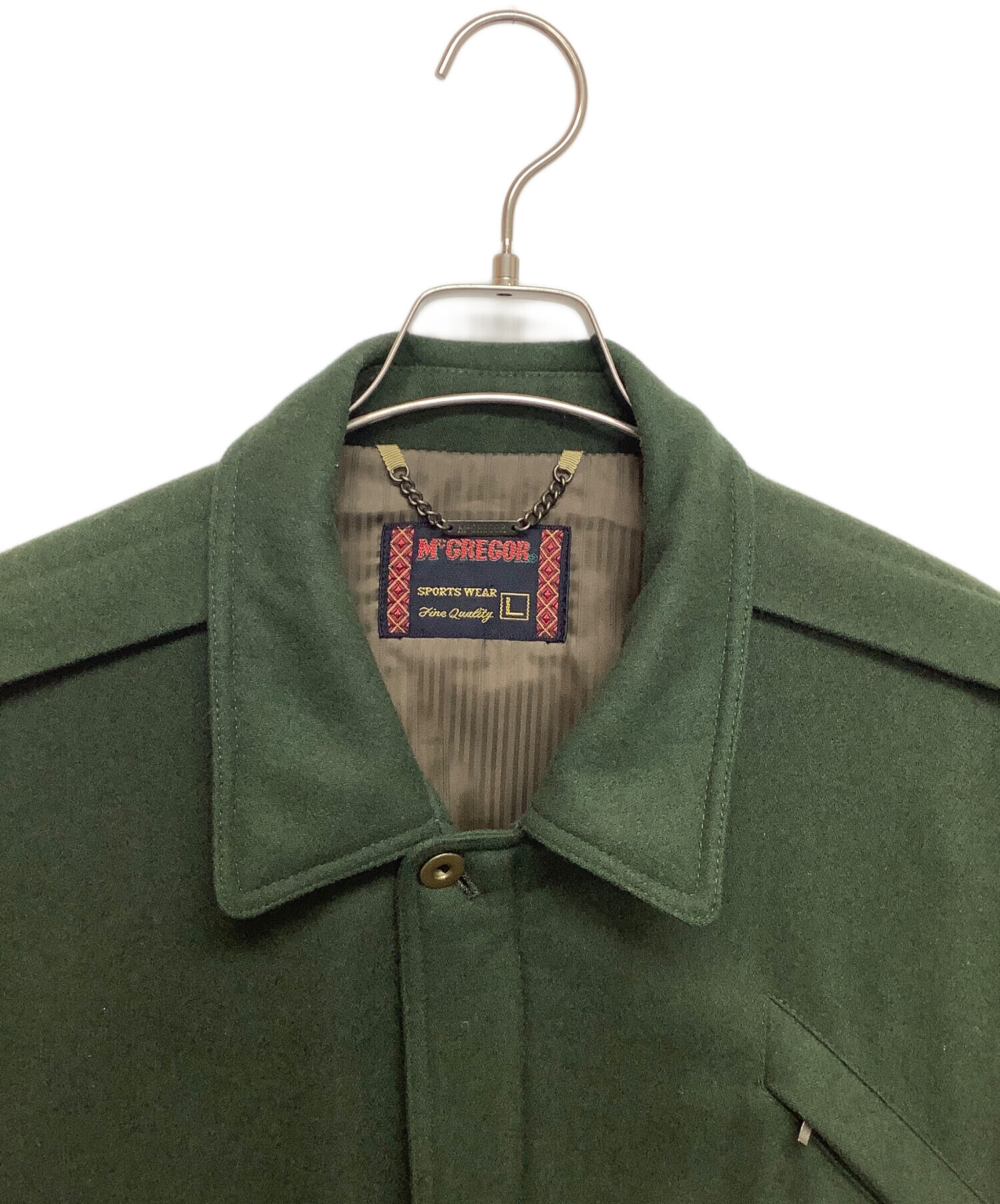 中古・古着通販】McGREGOR (マクレガー) ウールジャケット グリーン