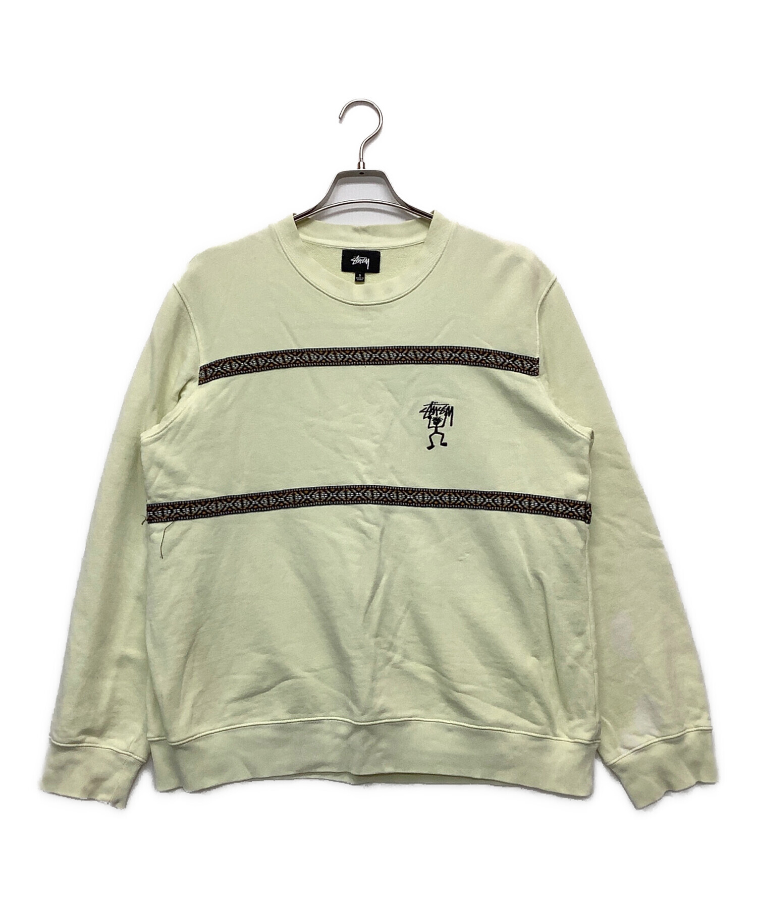 中古・古着通販】stussy (ステューシー) スウェット ライムグリーン 