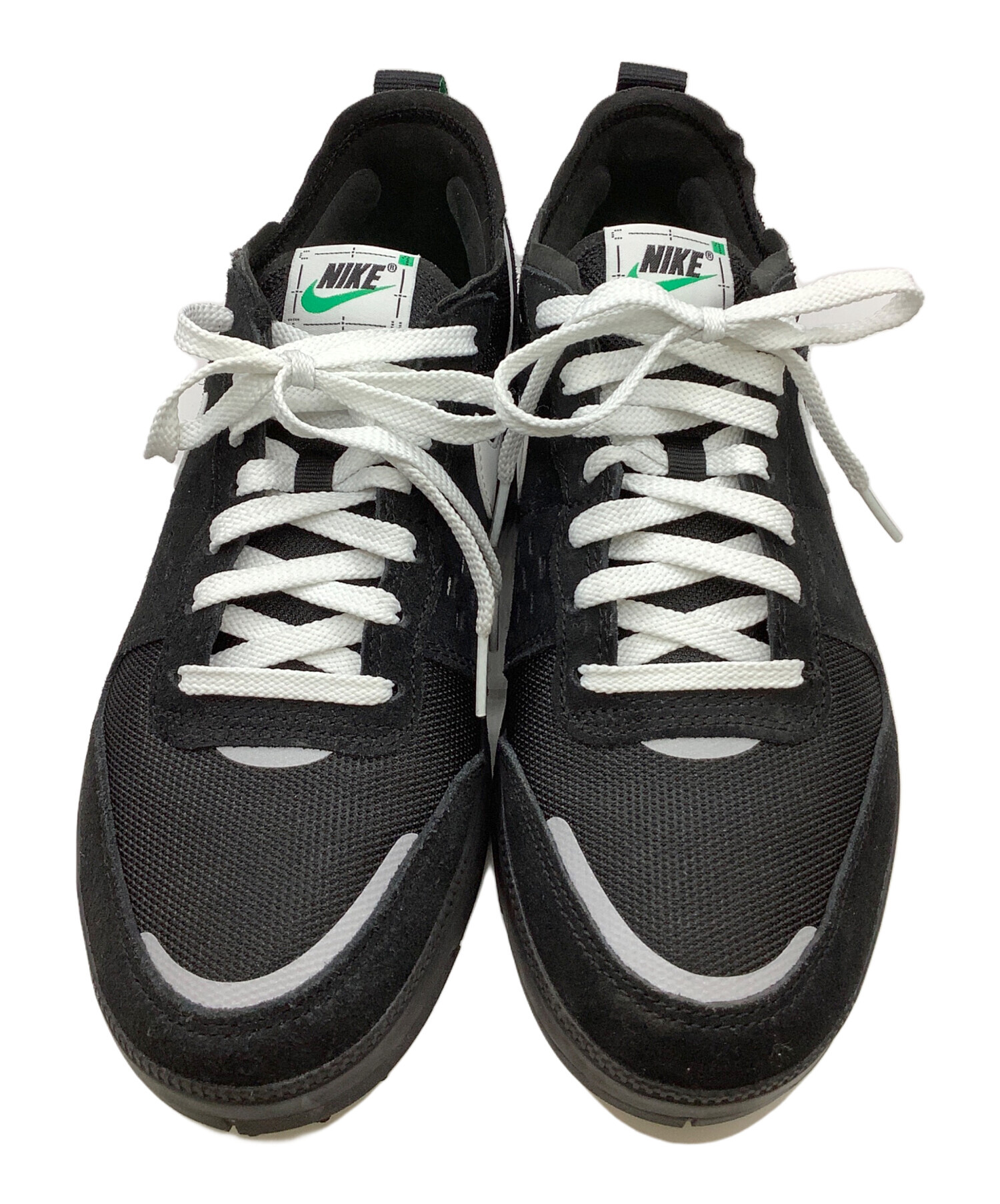 中古・古着通販】NIKE (ナイキ) スニーカー ホワイト×ブラック サイズ 