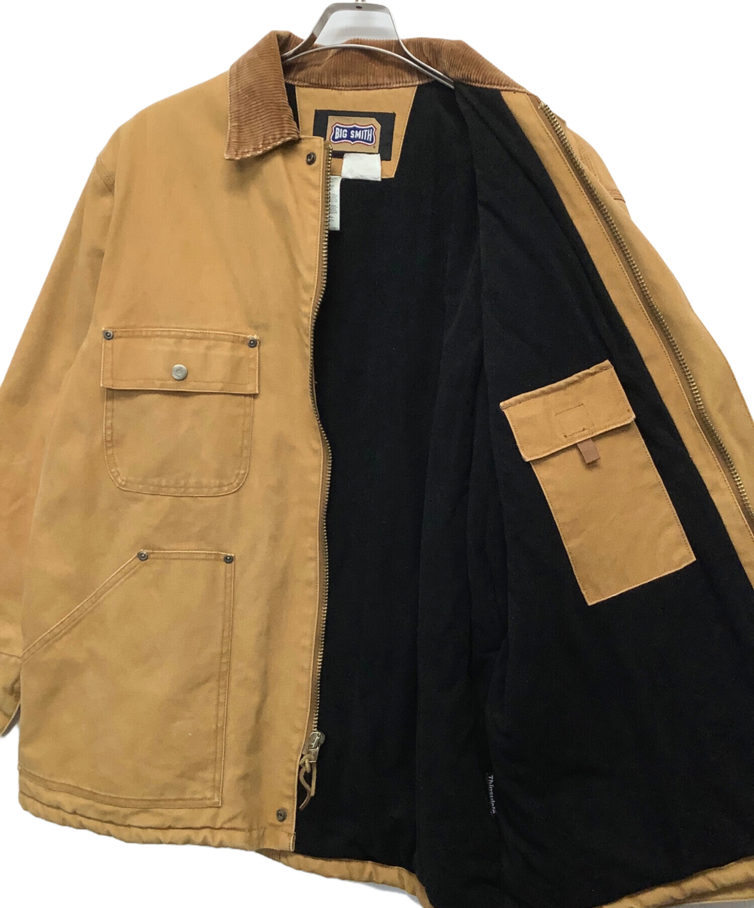 中古・古着通販】BIG SMITH (ビッグスミス) ダックジャケット ブラウン