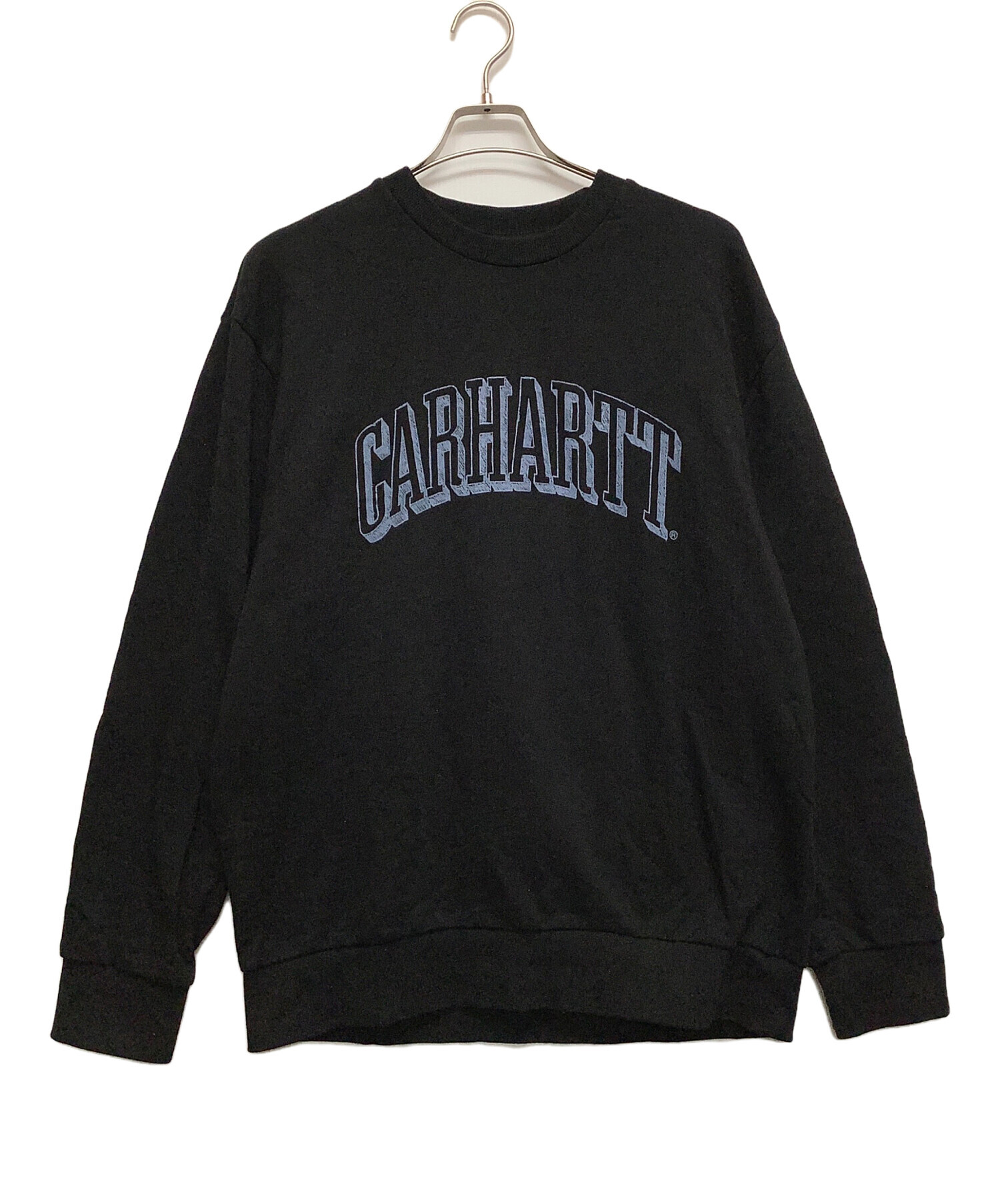 中古・古着通販】CarHartt (カーハート) スウェット ブラック サイズ:L 