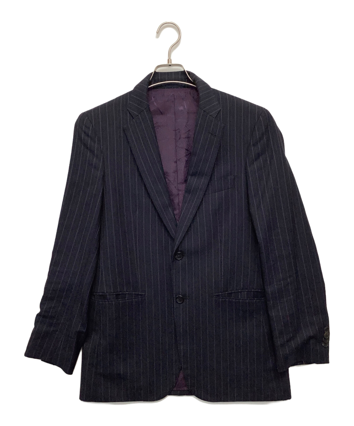 Paul Smith 刺繍入りネイビー テーラードジャケット t30516-11-01.jpg