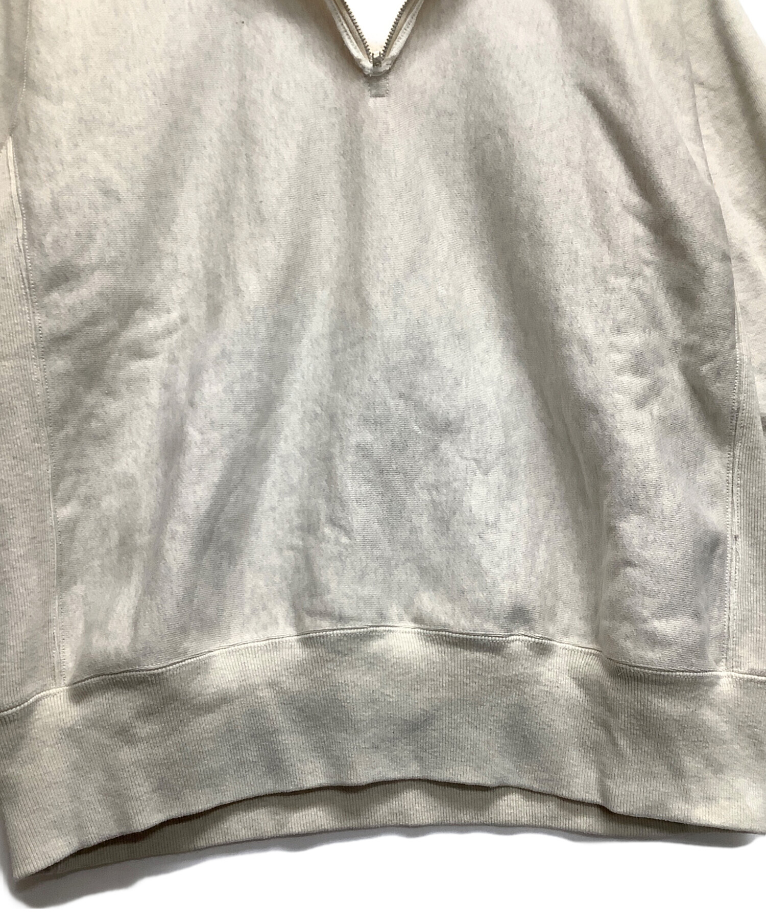 中古・古着通販】A.PRESSE (アプレッセ) ハーフジップスウェット