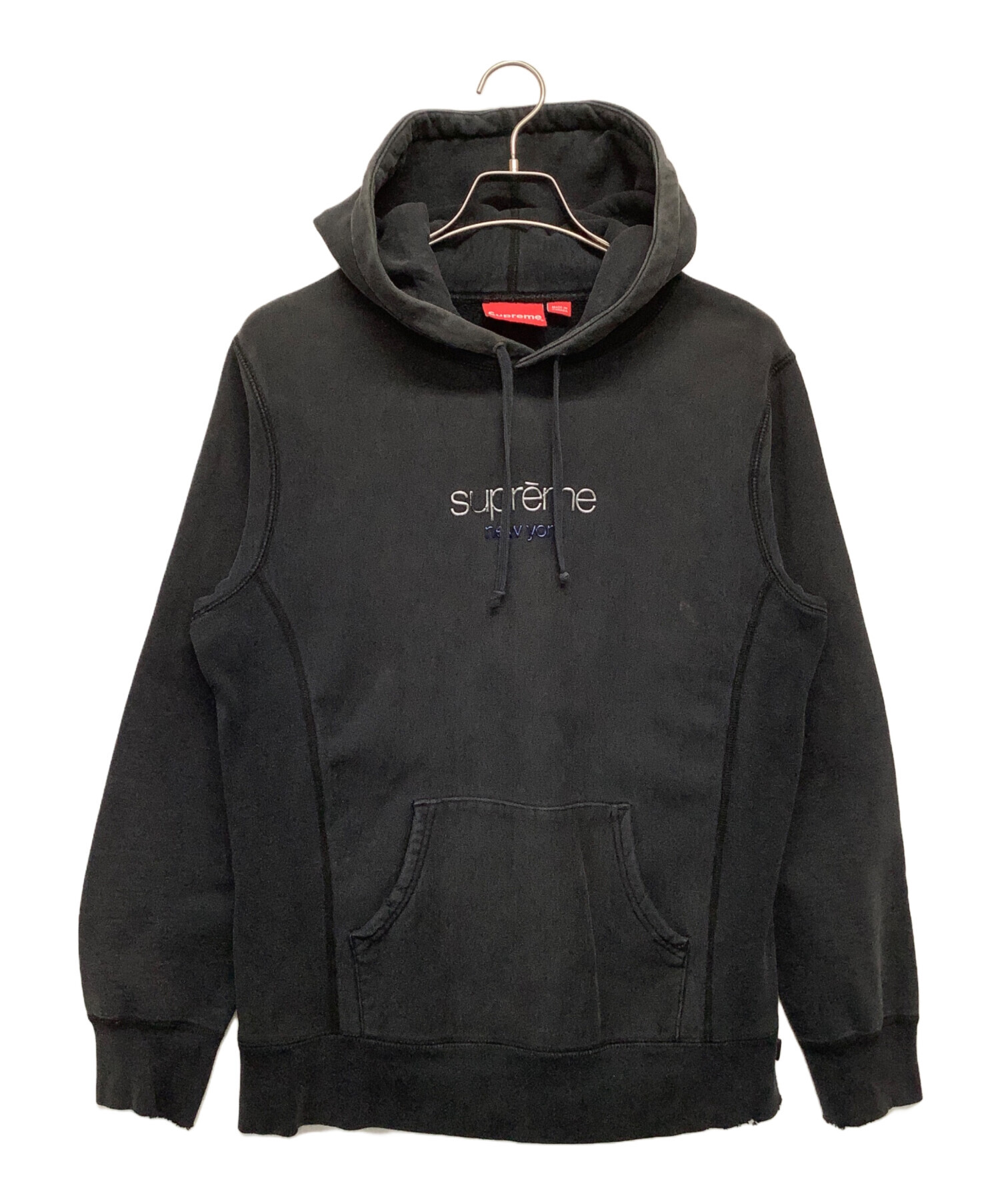 中古・古着通販】SUPREME (シュプリーム) プルオーバーパーカー グレー