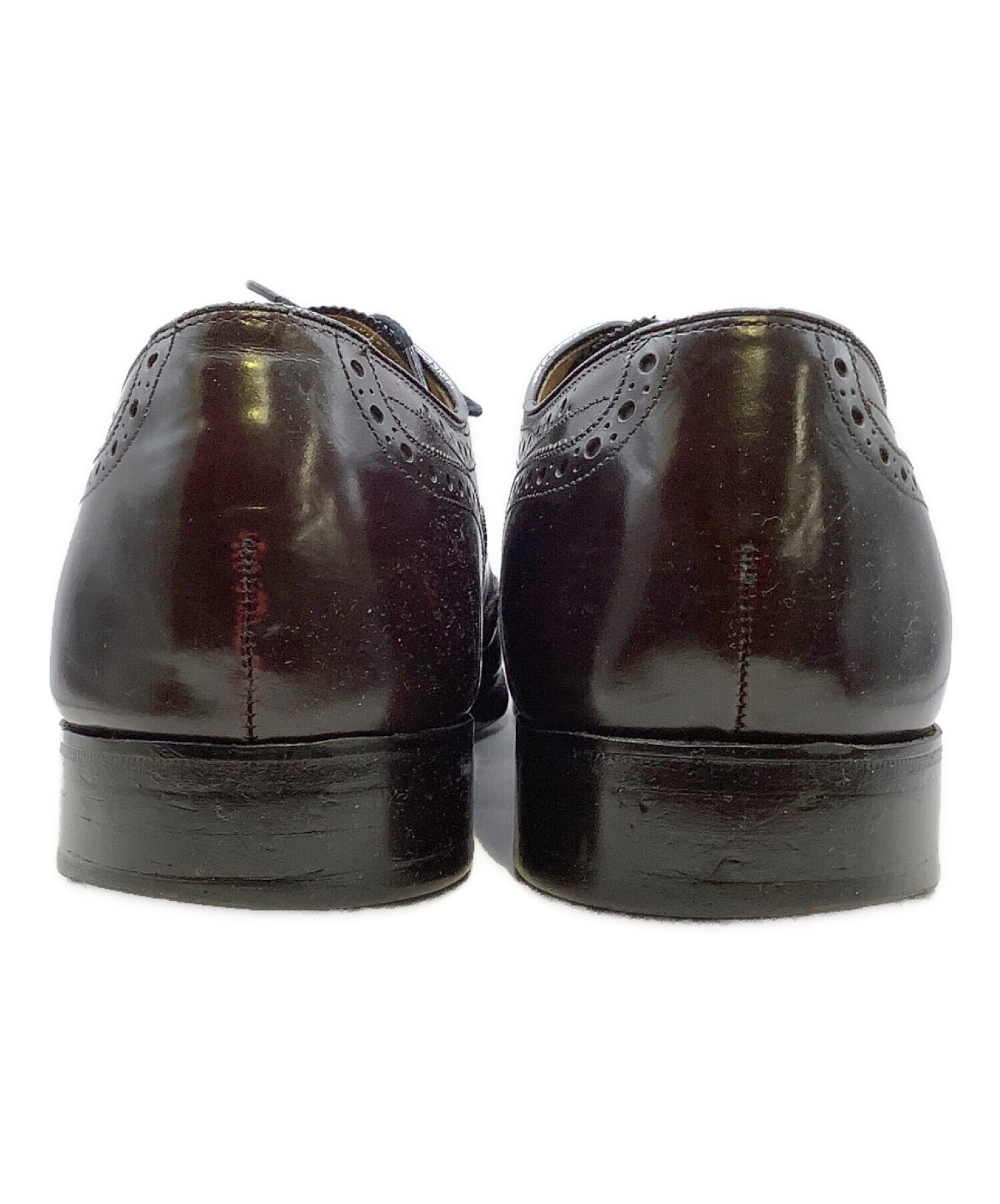 美品 Johnston and Murphy 黒 ウィングチップ US9 中古・古着通販】JOHNSTON&MURPHY (ジョンストン＆マーフィー