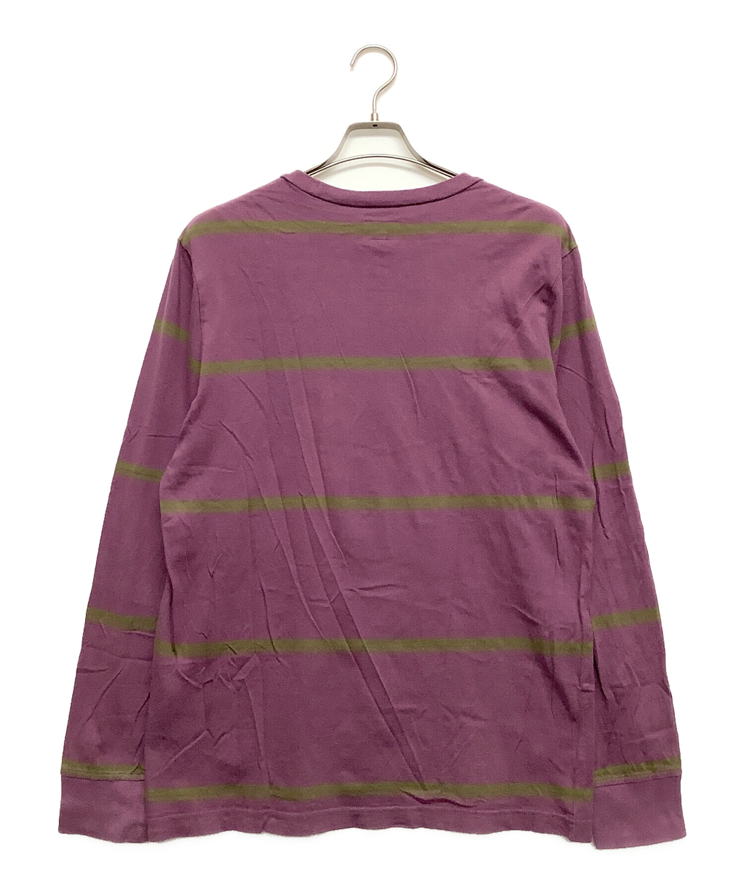 中古・古着通販】SUPREME (シュプリーム) 長袖カットソー パープル 