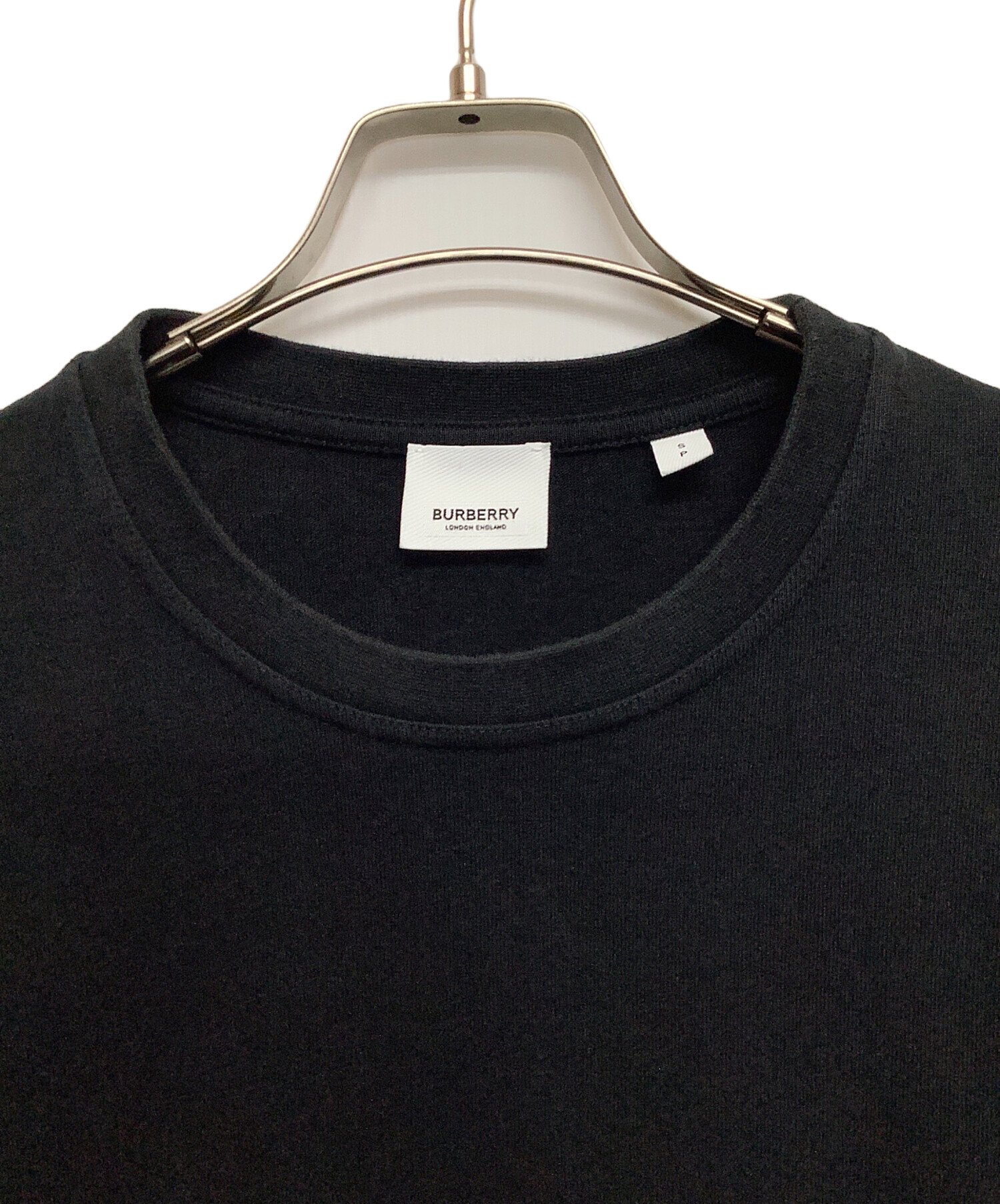 中古・古着通販】BURBERRY (バーバリー) 長袖カットソー ブラック 