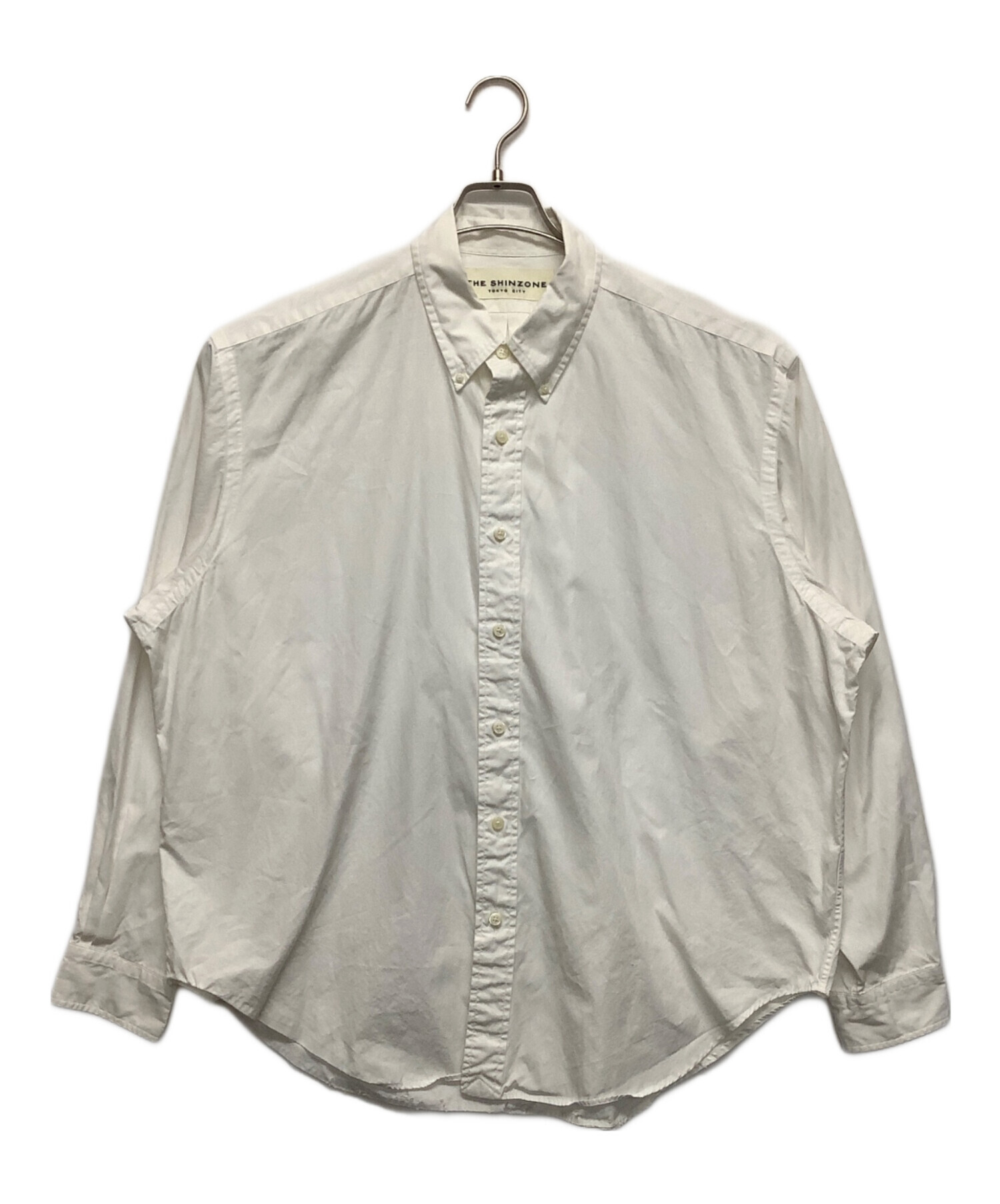 中古・古着通販】THE SHINZONE (ザ シンゾーン) 長袖シャツ ホワイト 