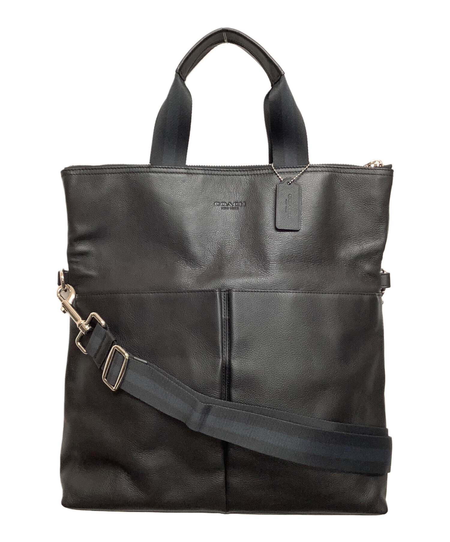 中古・古着通販】COACH (コーチ) ショルダーバッグ ブラック｜ブランド 