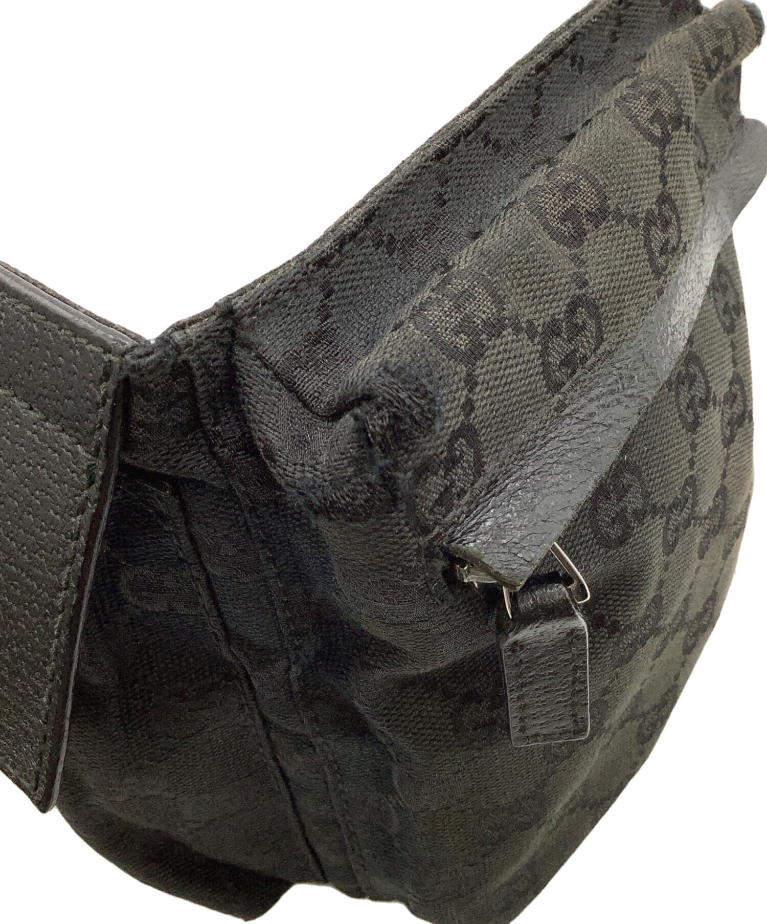 中古・古着通販】GUCCI (グッチ) ウエストバッグ ブラック｜ブランド