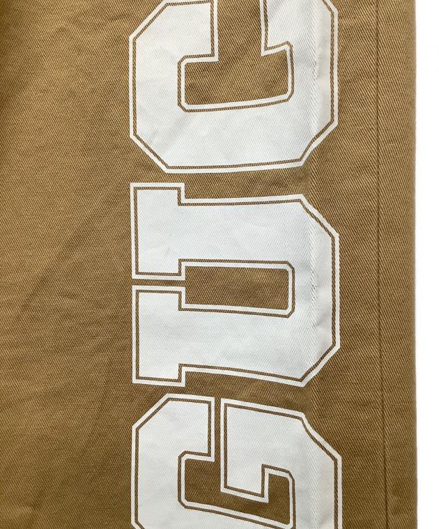 中古・古着通販】GUCCI (グッチ) ロゴプリントドローストリングパンツ