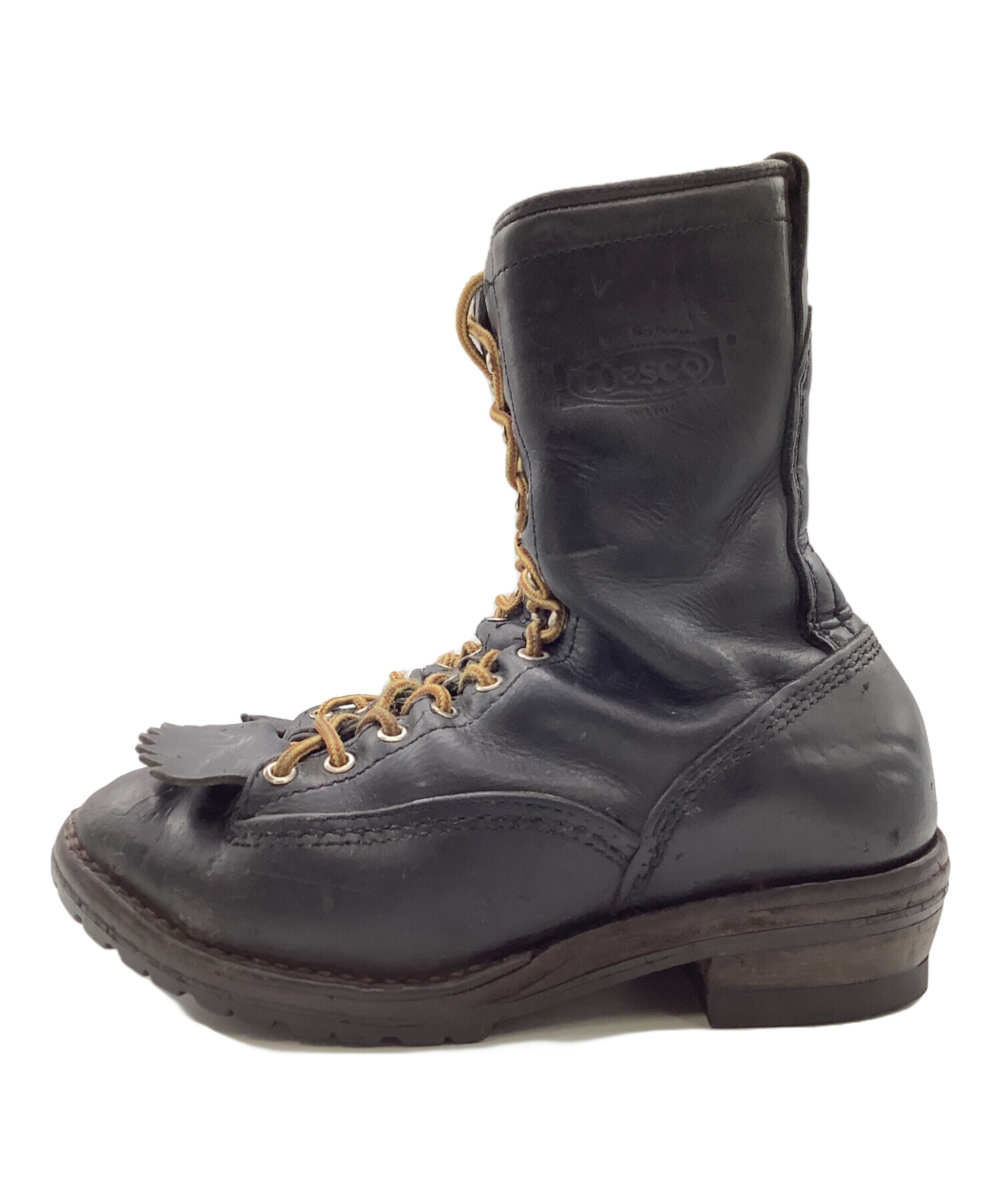 中古・古着通販】WESCO (ウェスコ) ワークブーツ ブラック サイズ:表記 