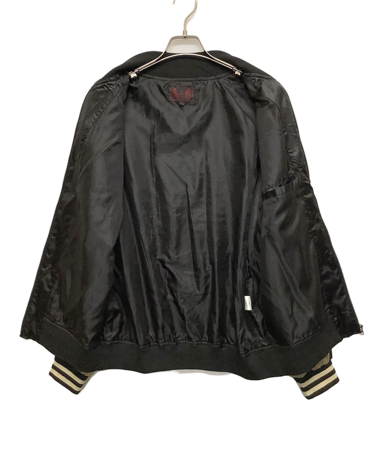 中古・古着通販】一心如鏡 (イッシンニョキョウ) スカジャン ブラック