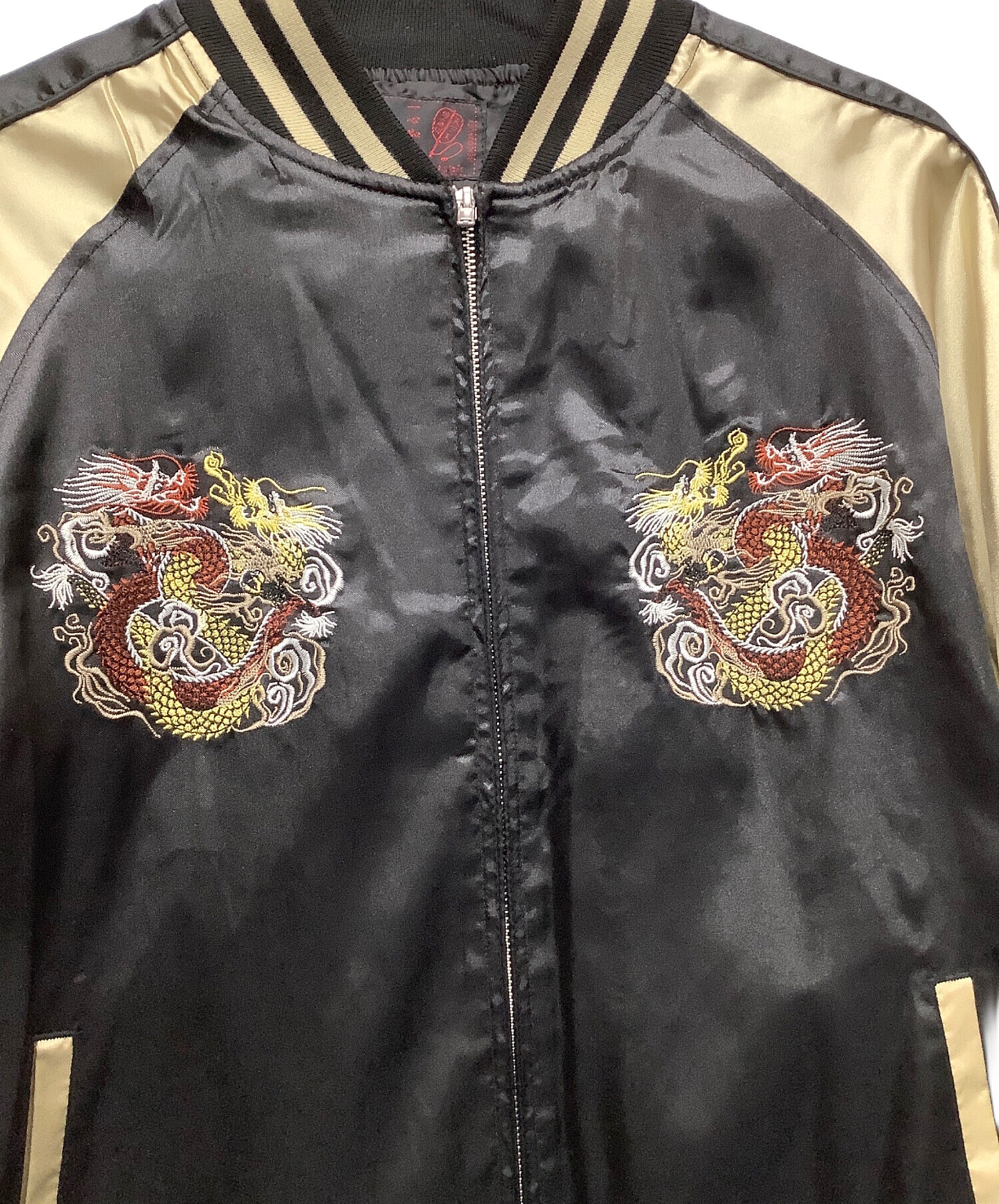 中古・古着通販】一心如鏡 (イッシンニョキョウ) スカジャン ブラック