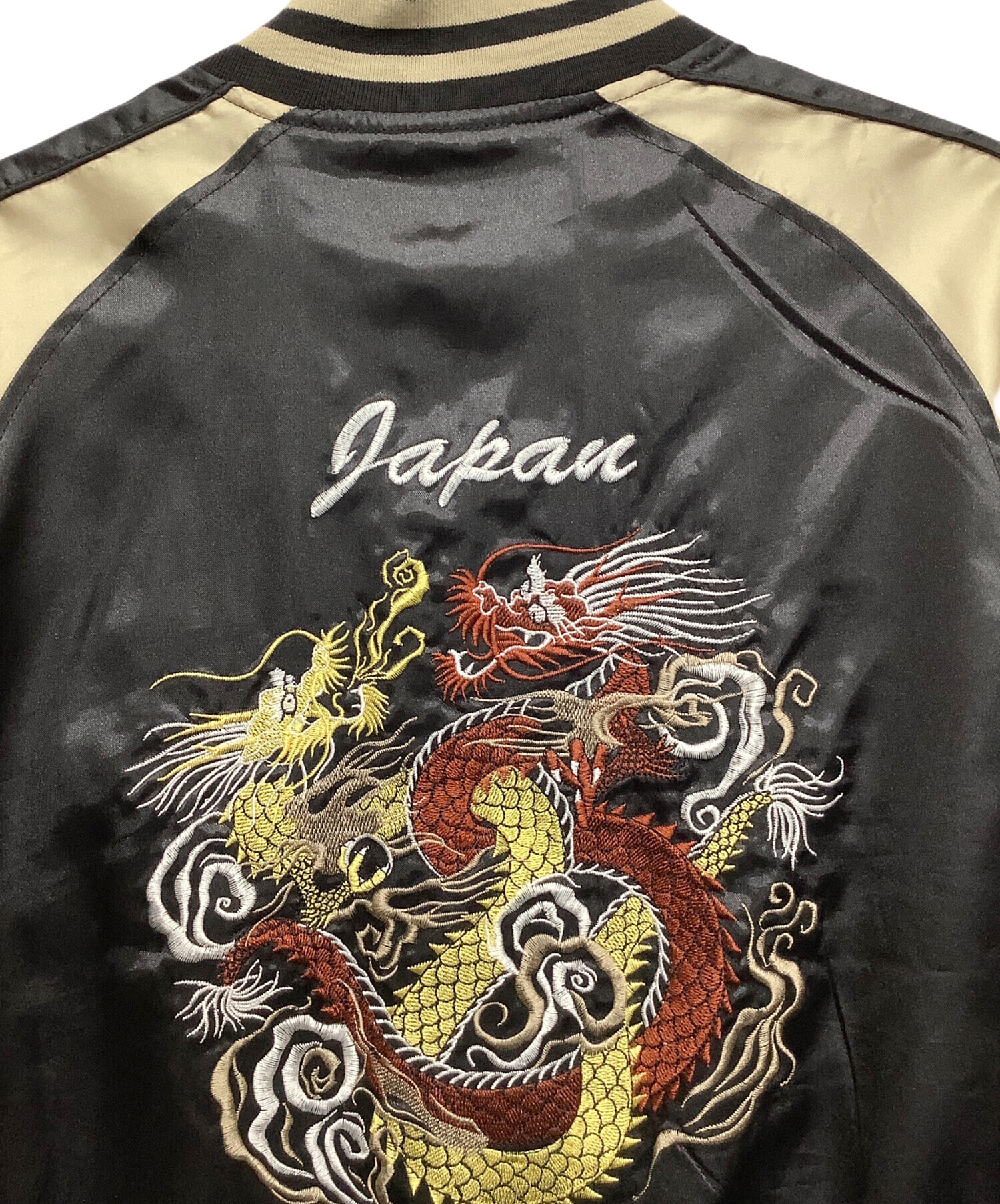 一心如鏡　Japanese Traditional Style スカジャン 3L 一心如鏡 Japanese Traditional Style スカジャン 3L 一心如鏡