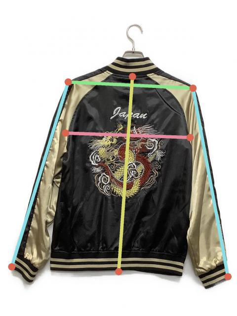 中古・古着通販】一心如鏡 (イッシンニョキョウ) スカジャン ブラック