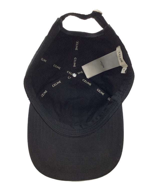 中古・古着通販】CELINE (セリーヌ) ベースボールキャップ ブラック