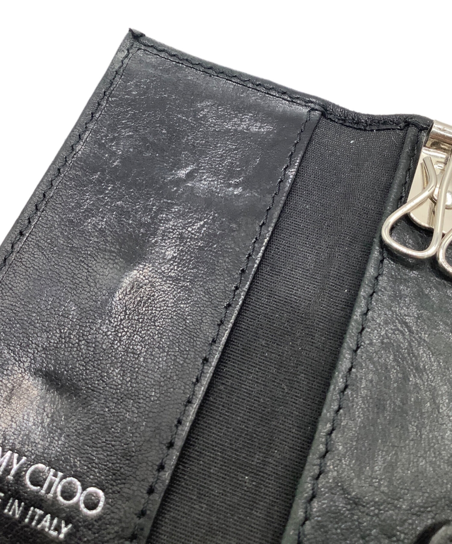 中古・古着通販】JIMMY CHOO (ジミーチュウ) 6連キーケース ブラック