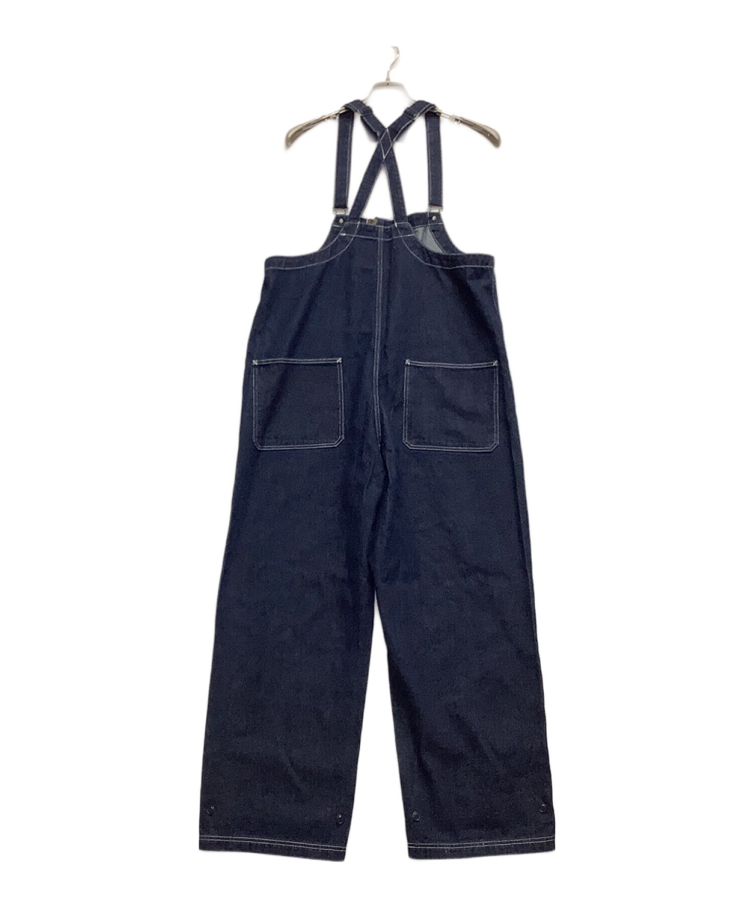 中古・古着通販】HOUSTON (ヒューストン) HOUSTON デニムサロペット