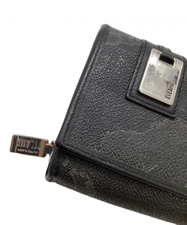 中古・古着通販】PRIMA CLASSE (プリマクラッセ) 長財布 ブラック