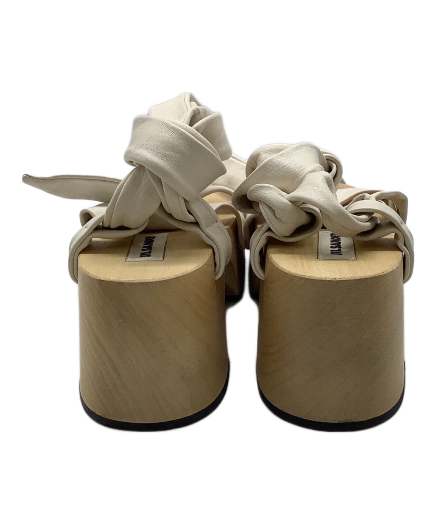 中古・古着通販】JIL SANDER (ジルサンダー) ウッドサンダル
