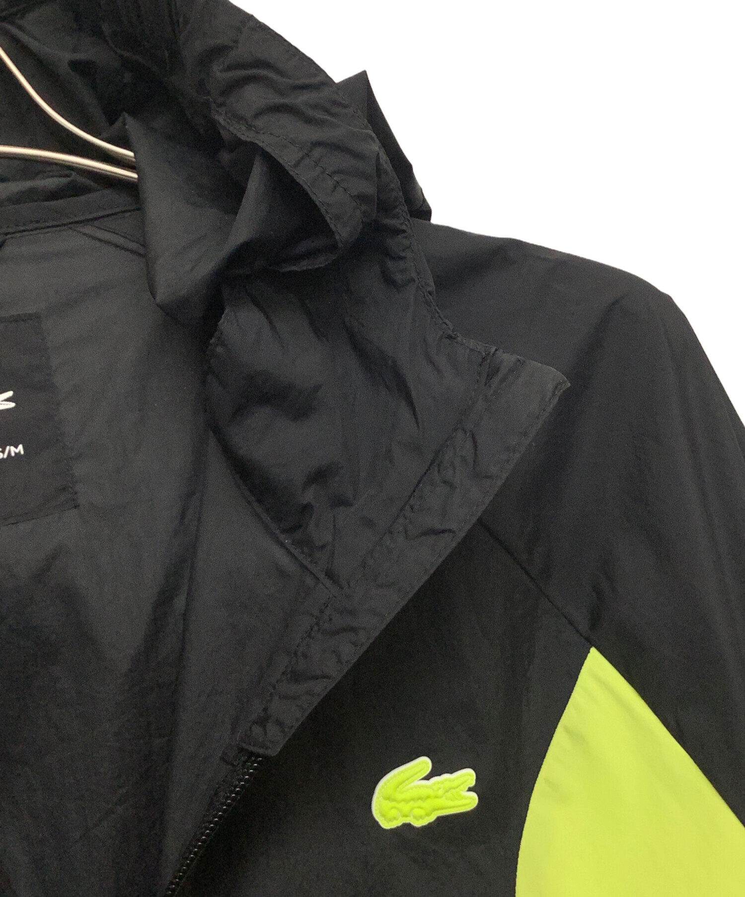 中古・古着通販】LACOSTE (ラコステ) ウインドブレーカー ブラック 