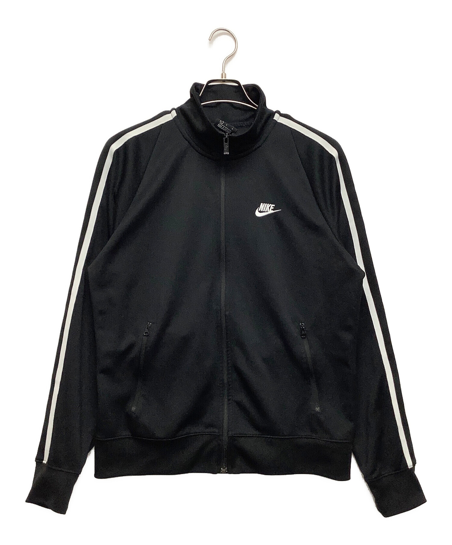 中古・古着通販】NIKE (ナイキ) トラックジャケット ブラック サイズ:L