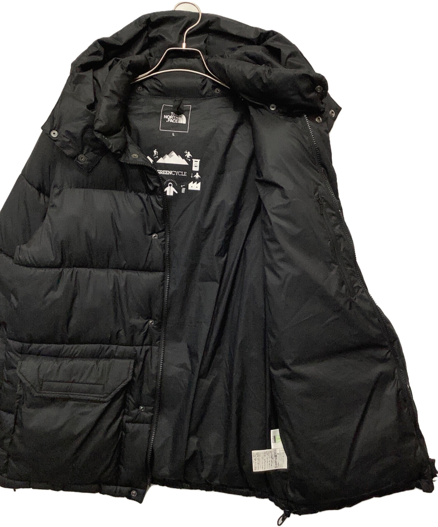 THE NORTH FACE GREEN CYCLE Lサイズ ブラック 【公式通販】